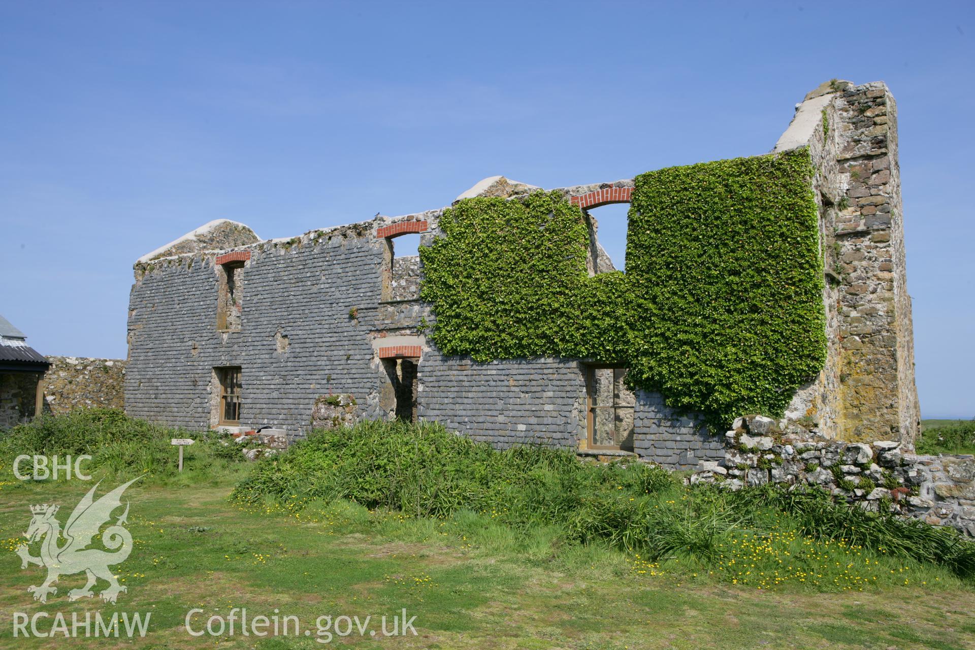 Skomer Island Farm, south elevation.