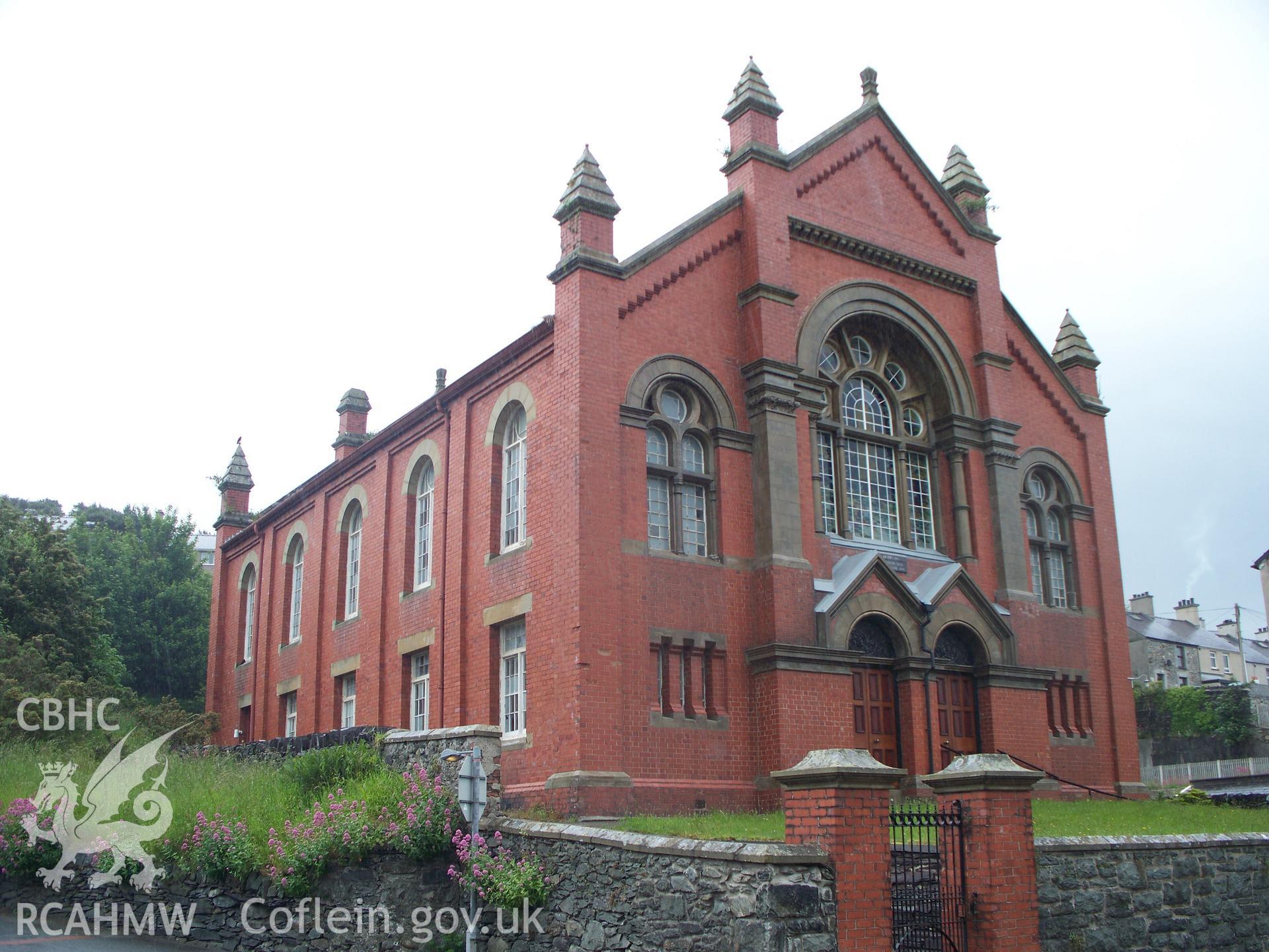 South west front with entrance and north west side view.