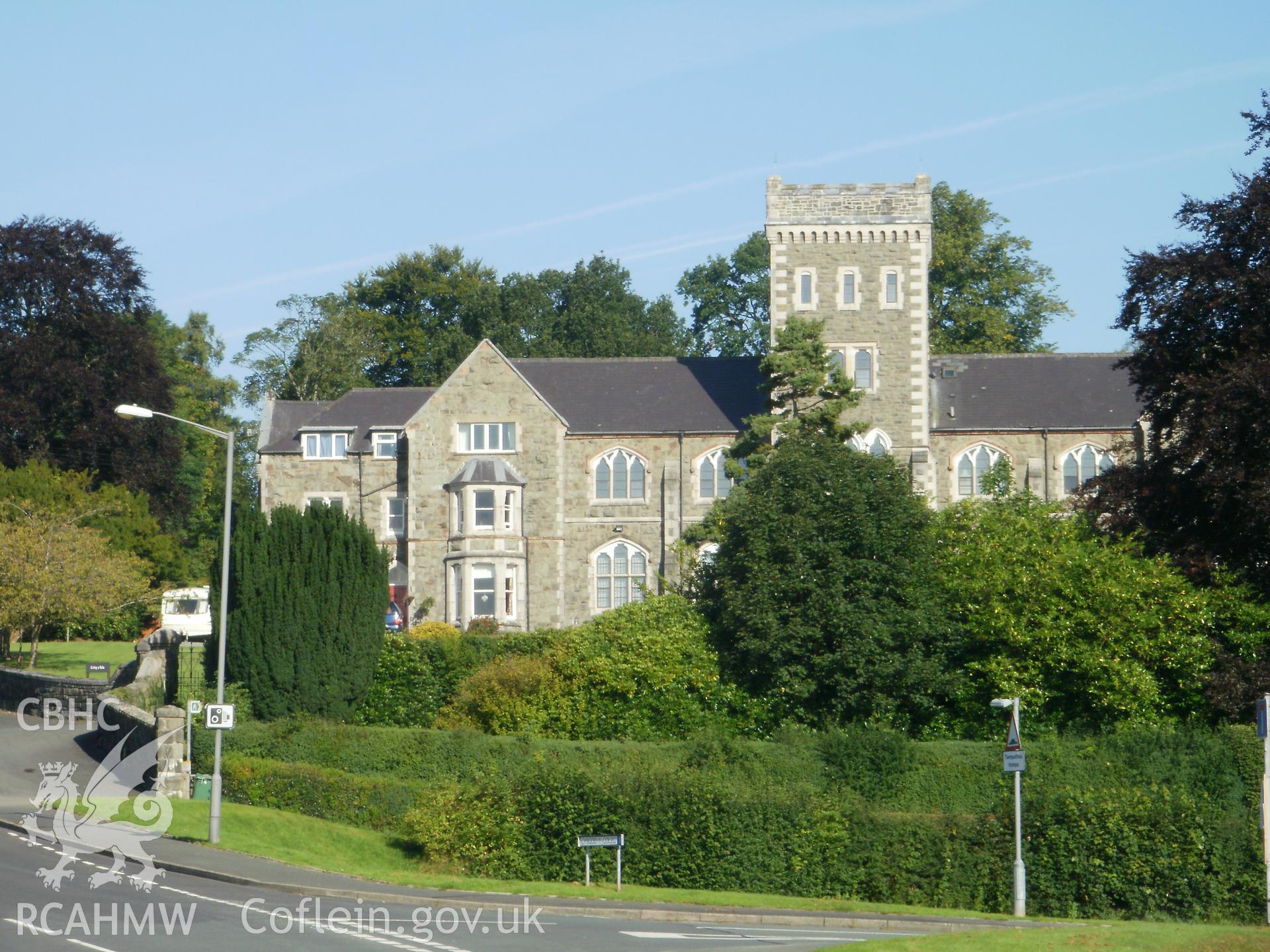 South west end of south east front.