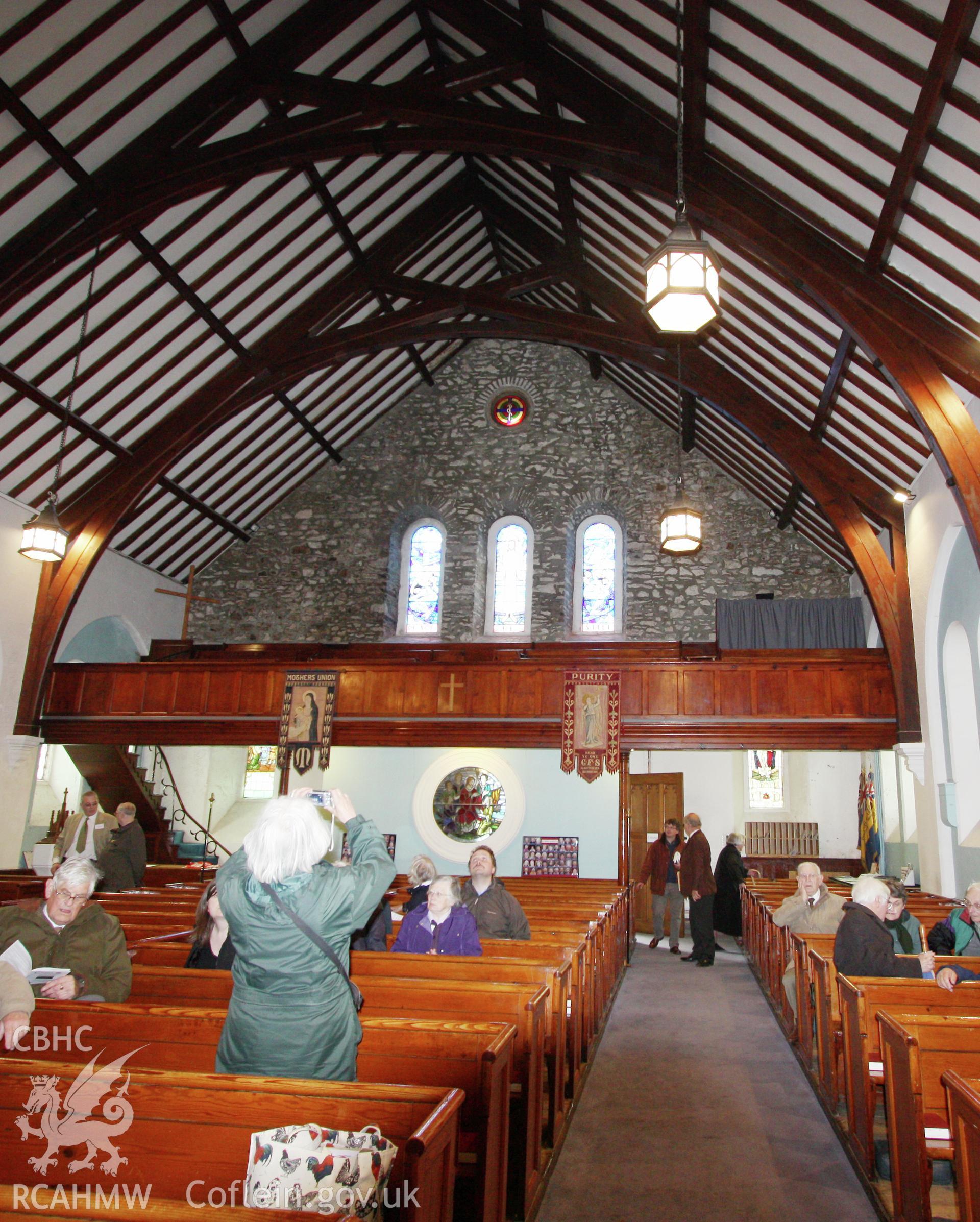 St Mary's Church looking west.