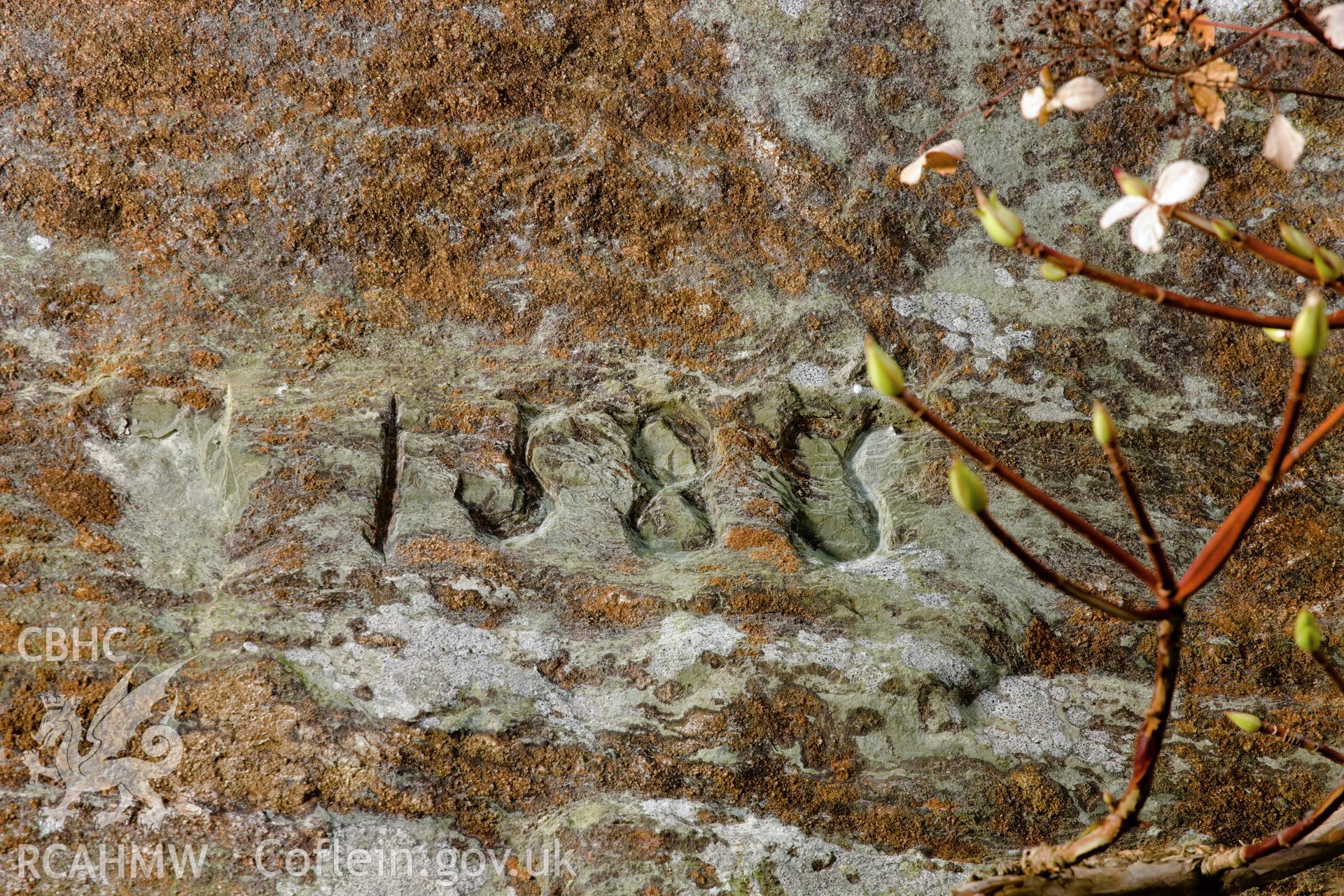 Date inscription over front door.