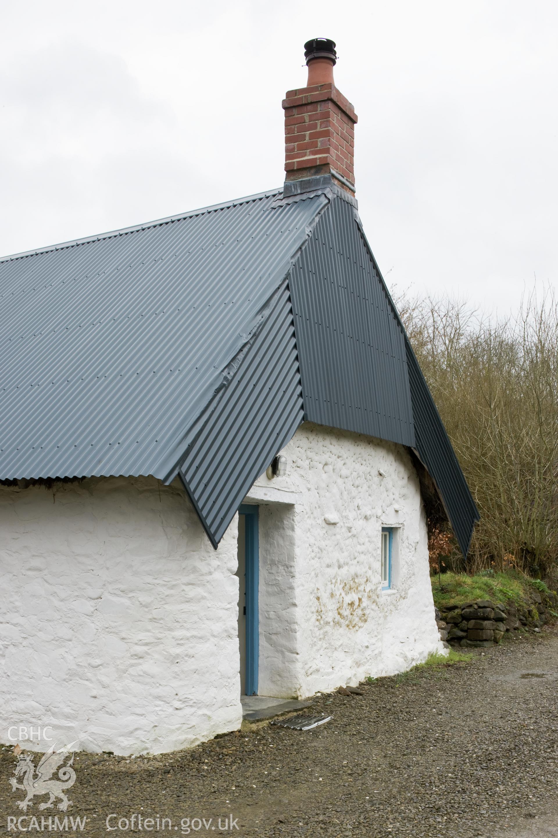 South west gable wall.