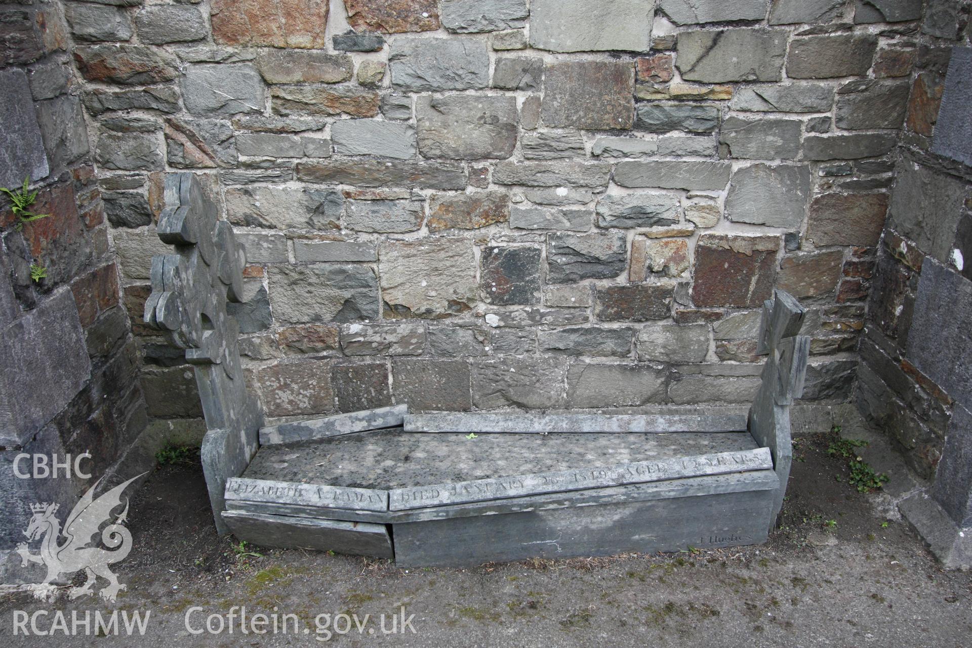 St Mary's Church, detail of tomb.