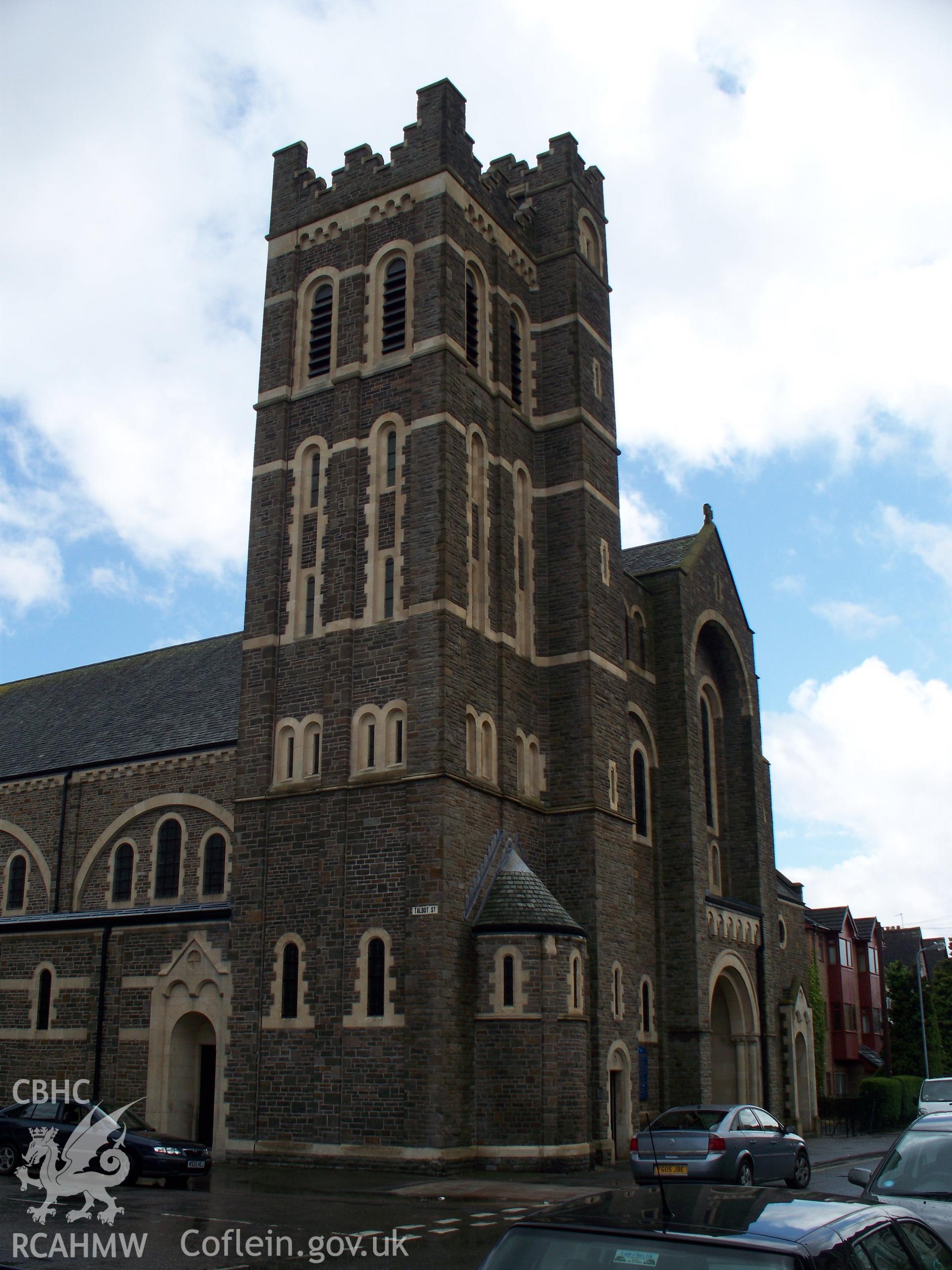 South west front and tower.