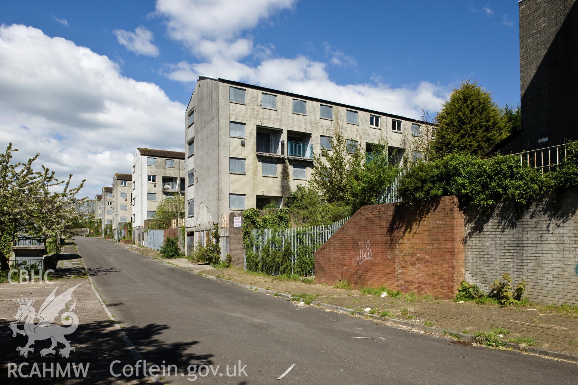 Chichester Road flats from the southeast.