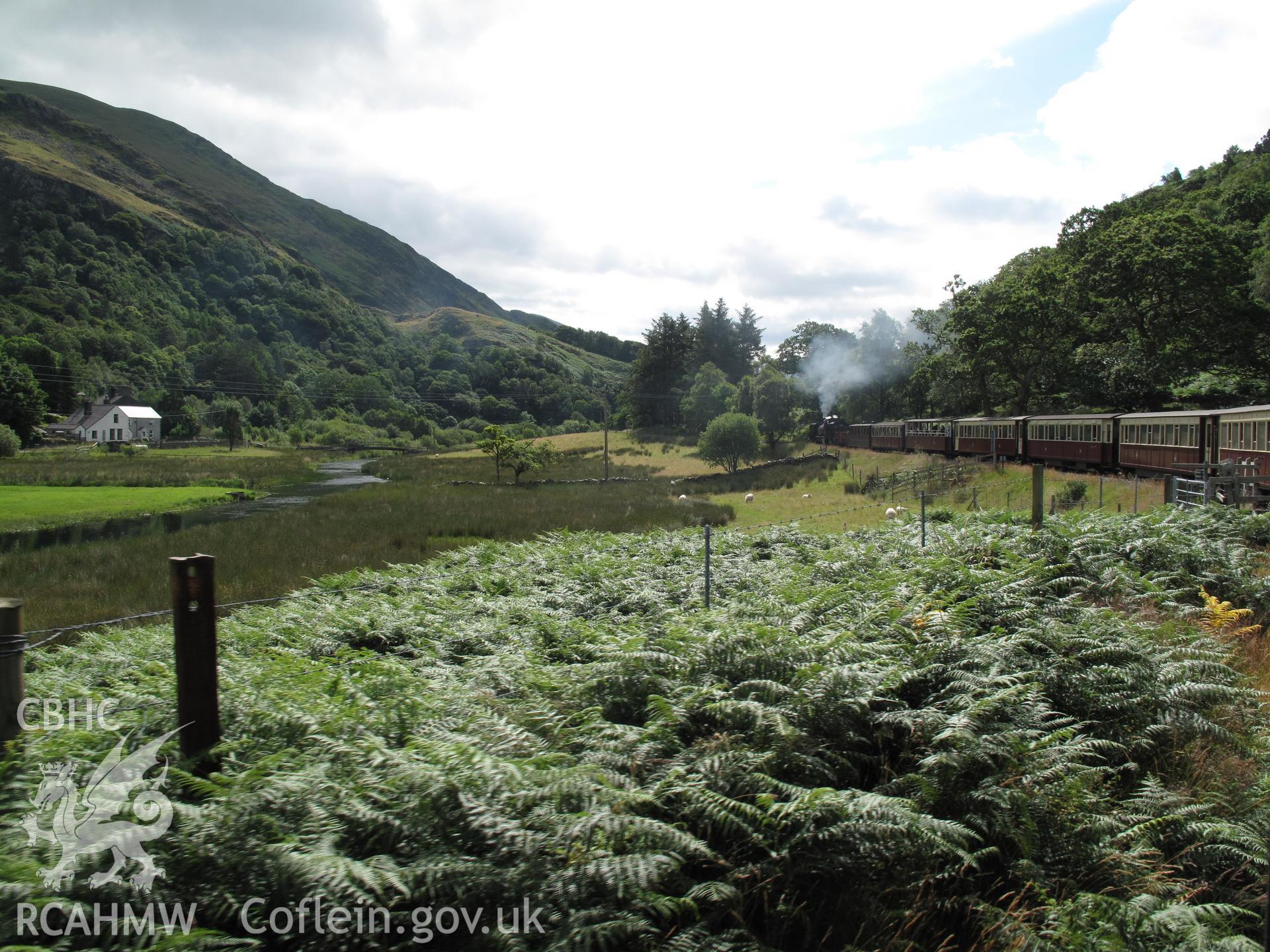 Near Salem, Betws Garmon, looking southeast.