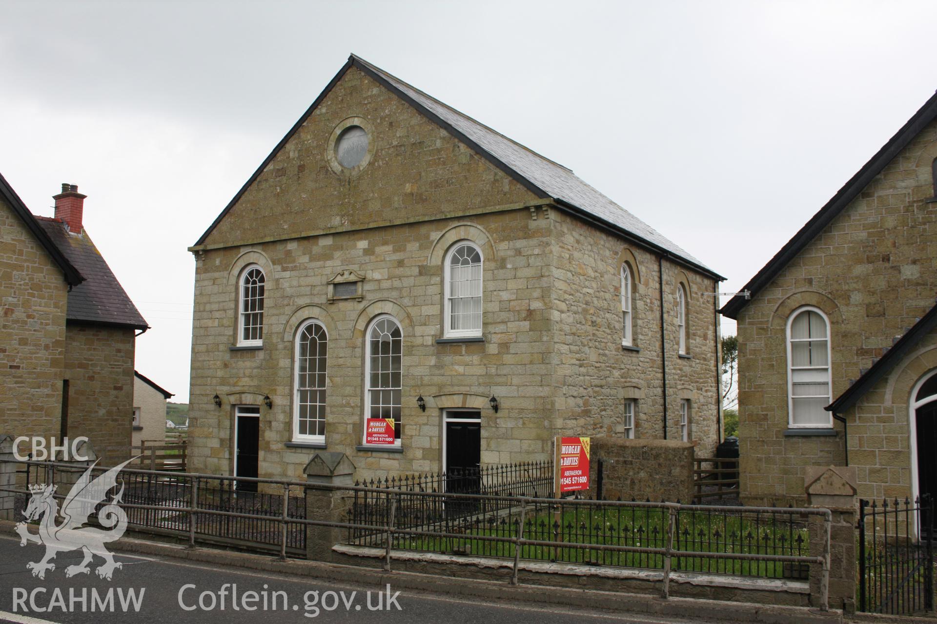 Tan-y-Groes chapel from the north-east.