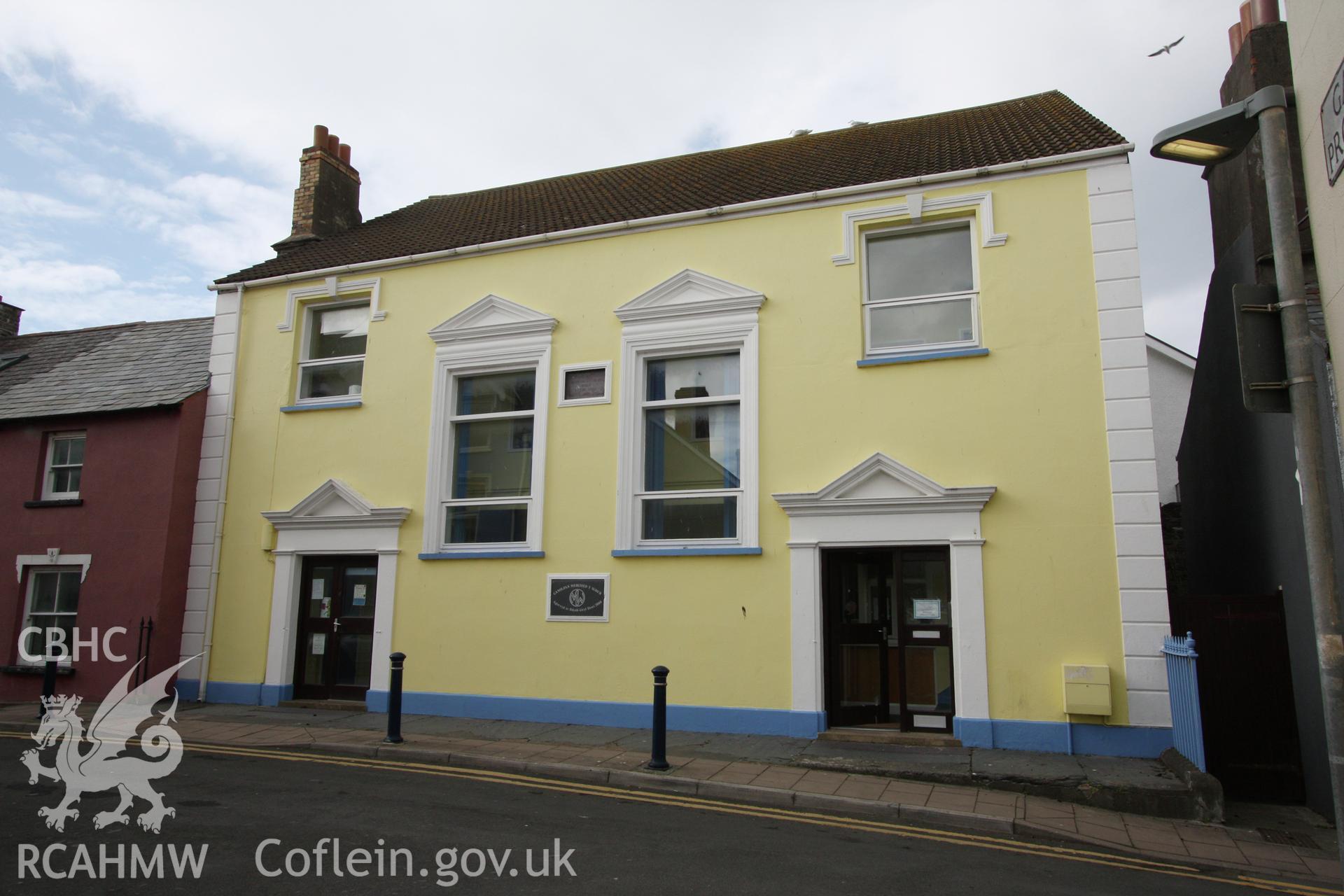 Exterior of Sion Chapel, Aberystwyth.