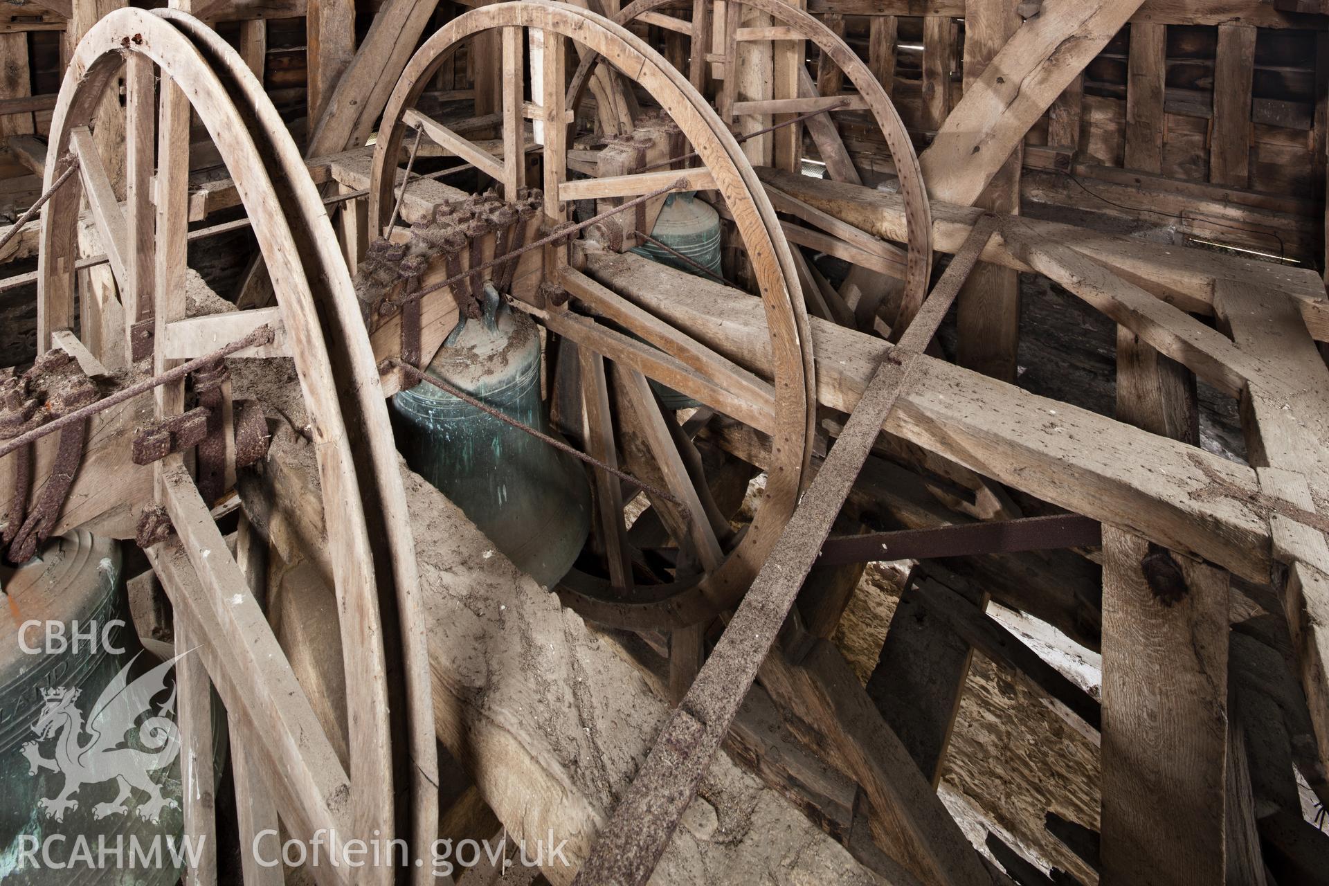 Interior bell chamber.