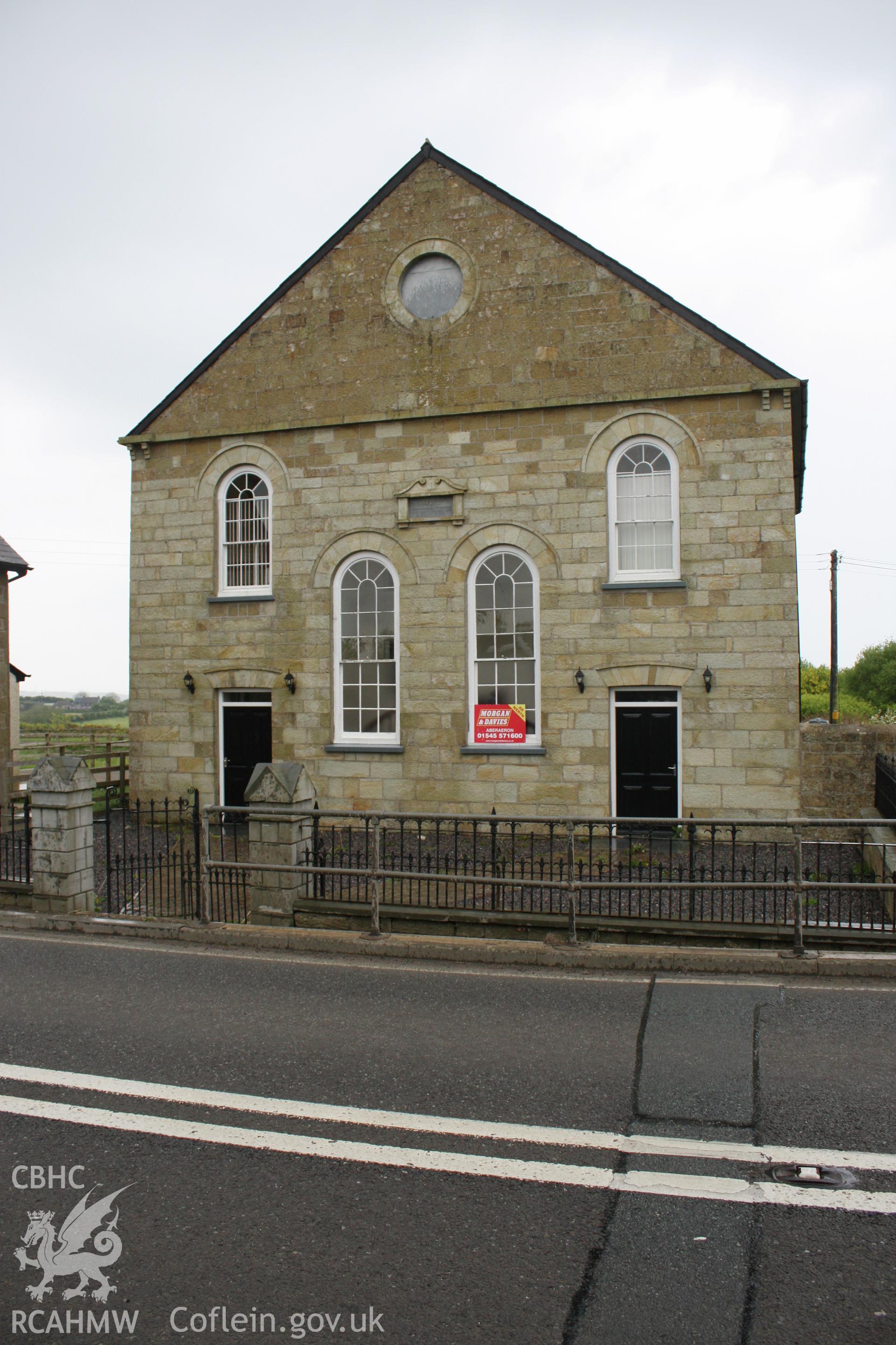 Tan-y-Groes chapel from the east.