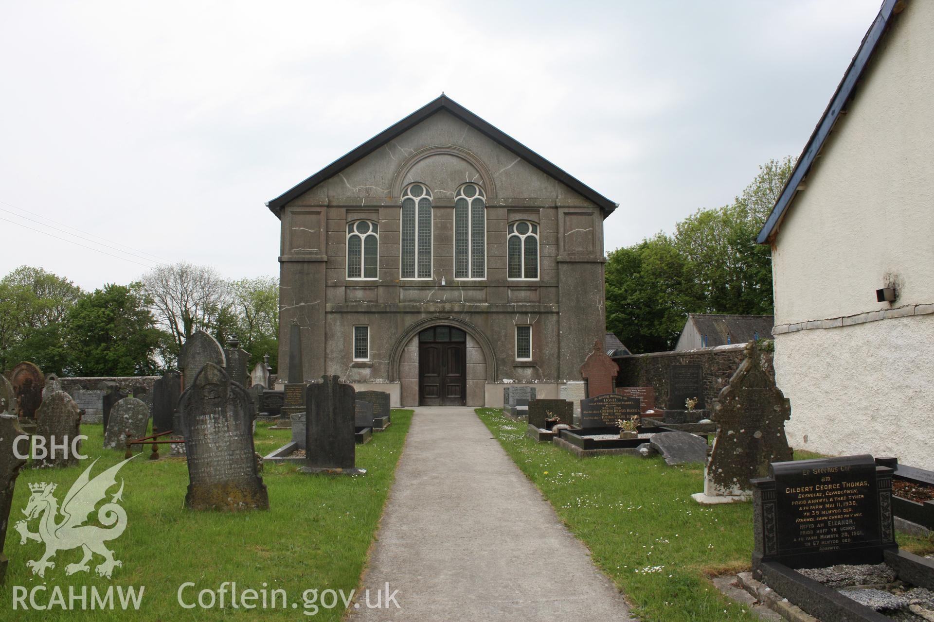 Pisgah Independent Chapel, viewed from the east.