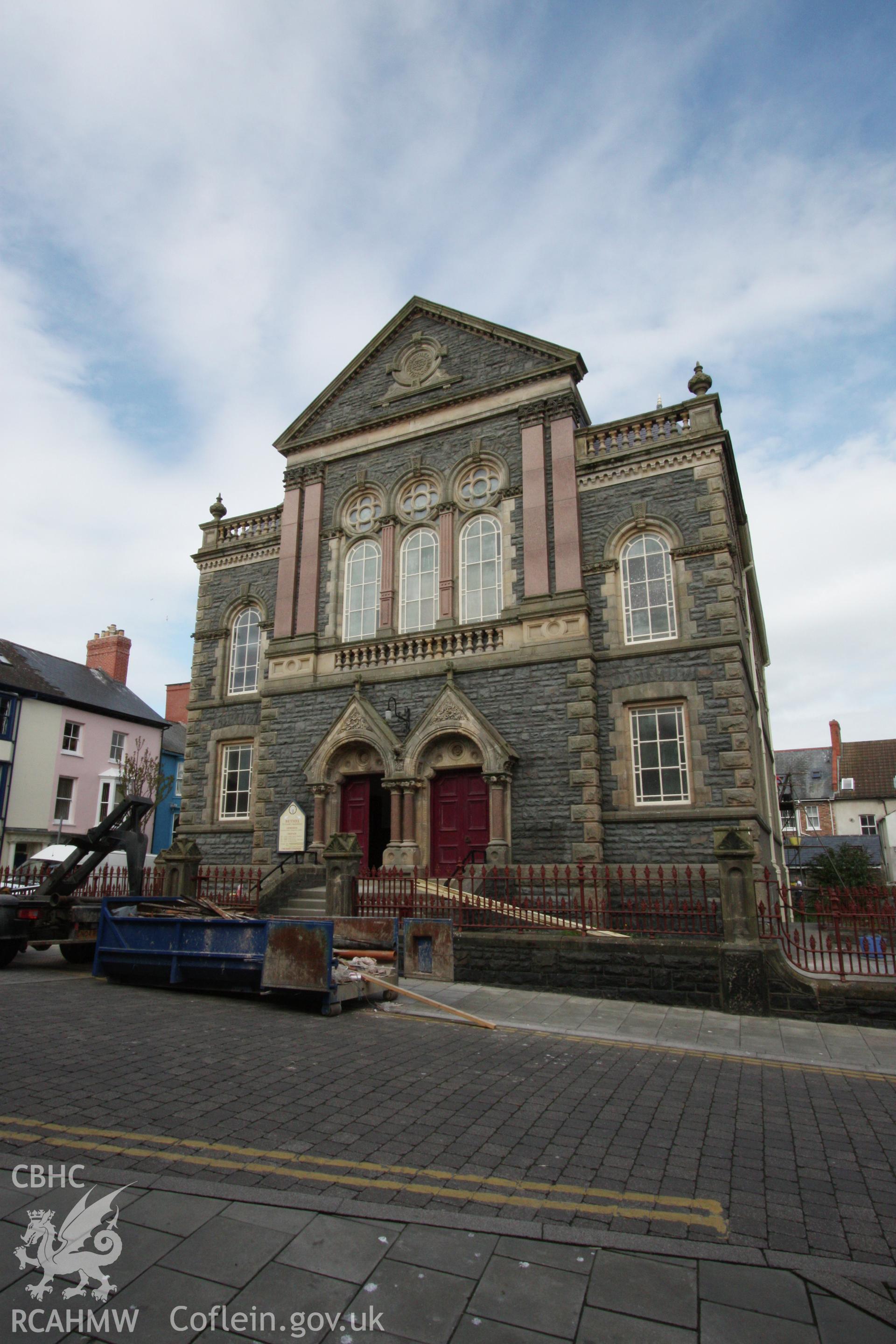 Exterior of Bethel Baptist Church, Aberystwyth.