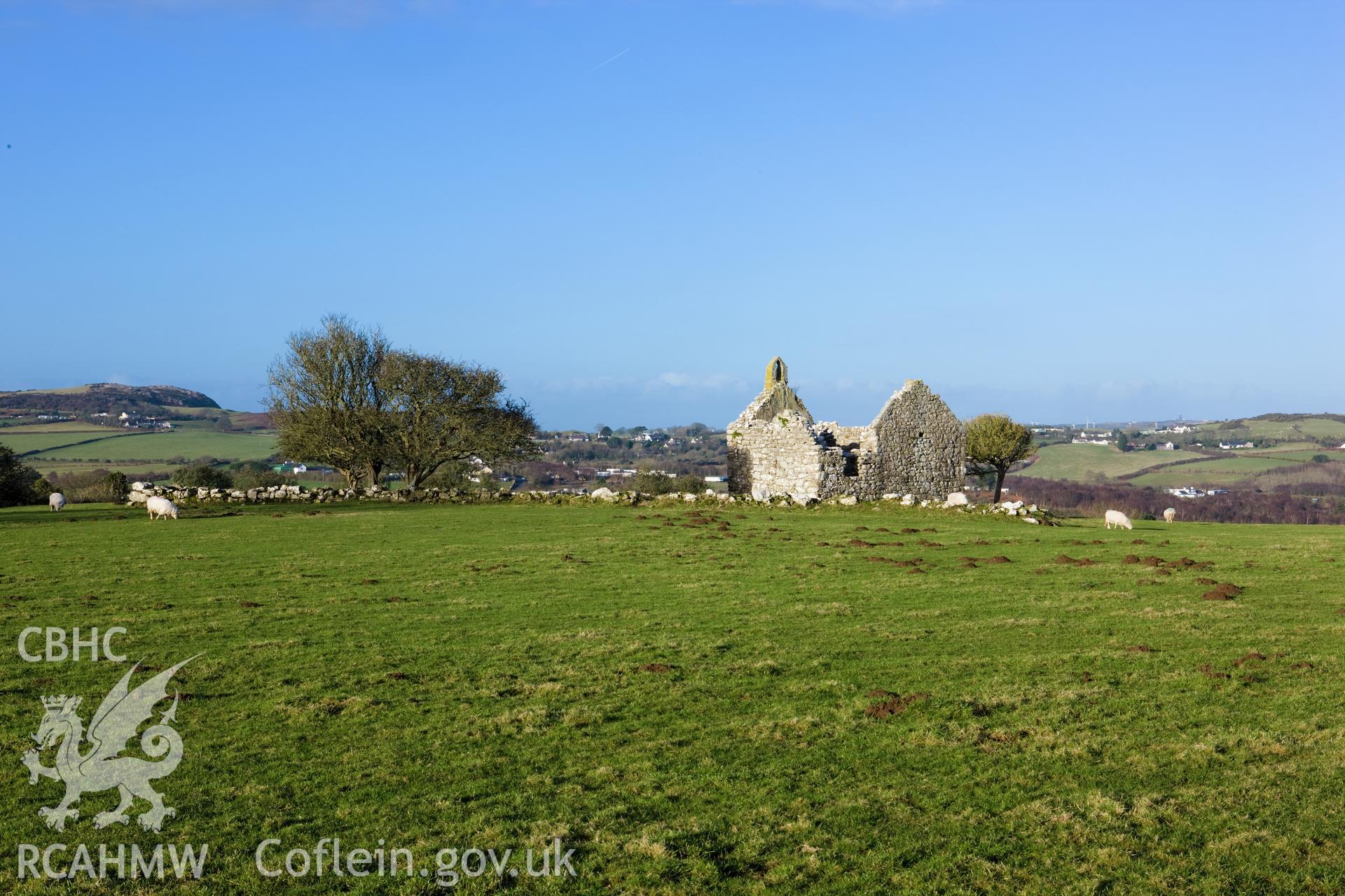 Distant view from the east