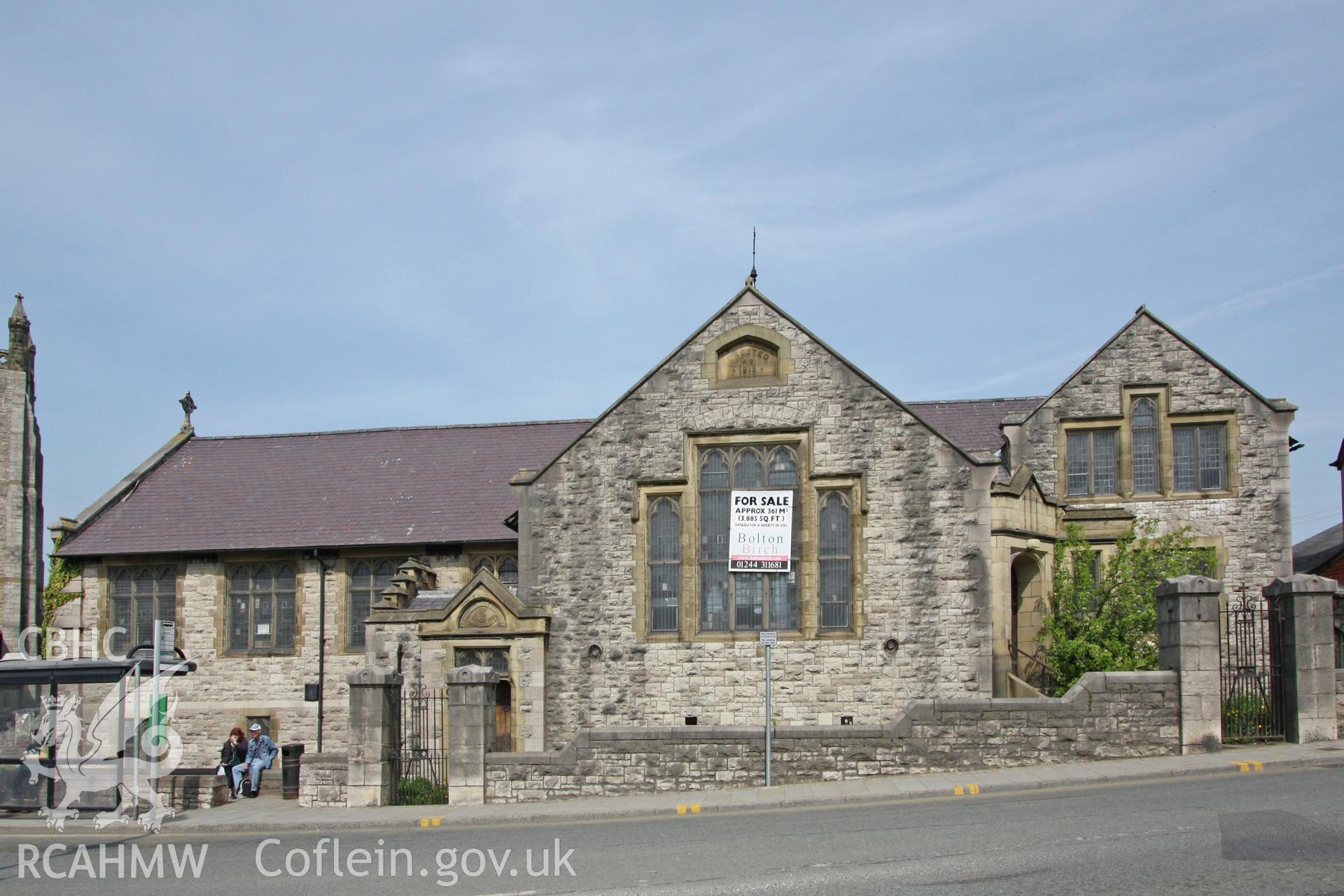 Church Hall, Lentern Pool from the south