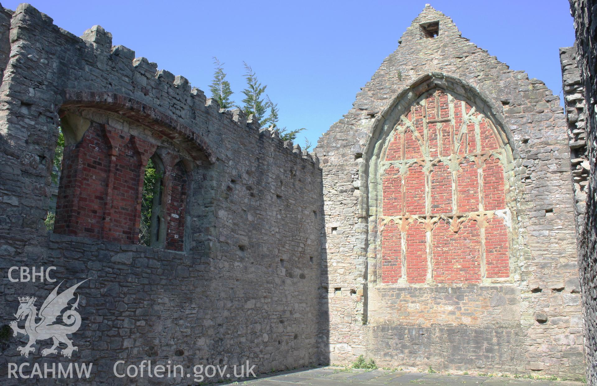 St Mary's Church, the Carmelite Friary looking north-east.