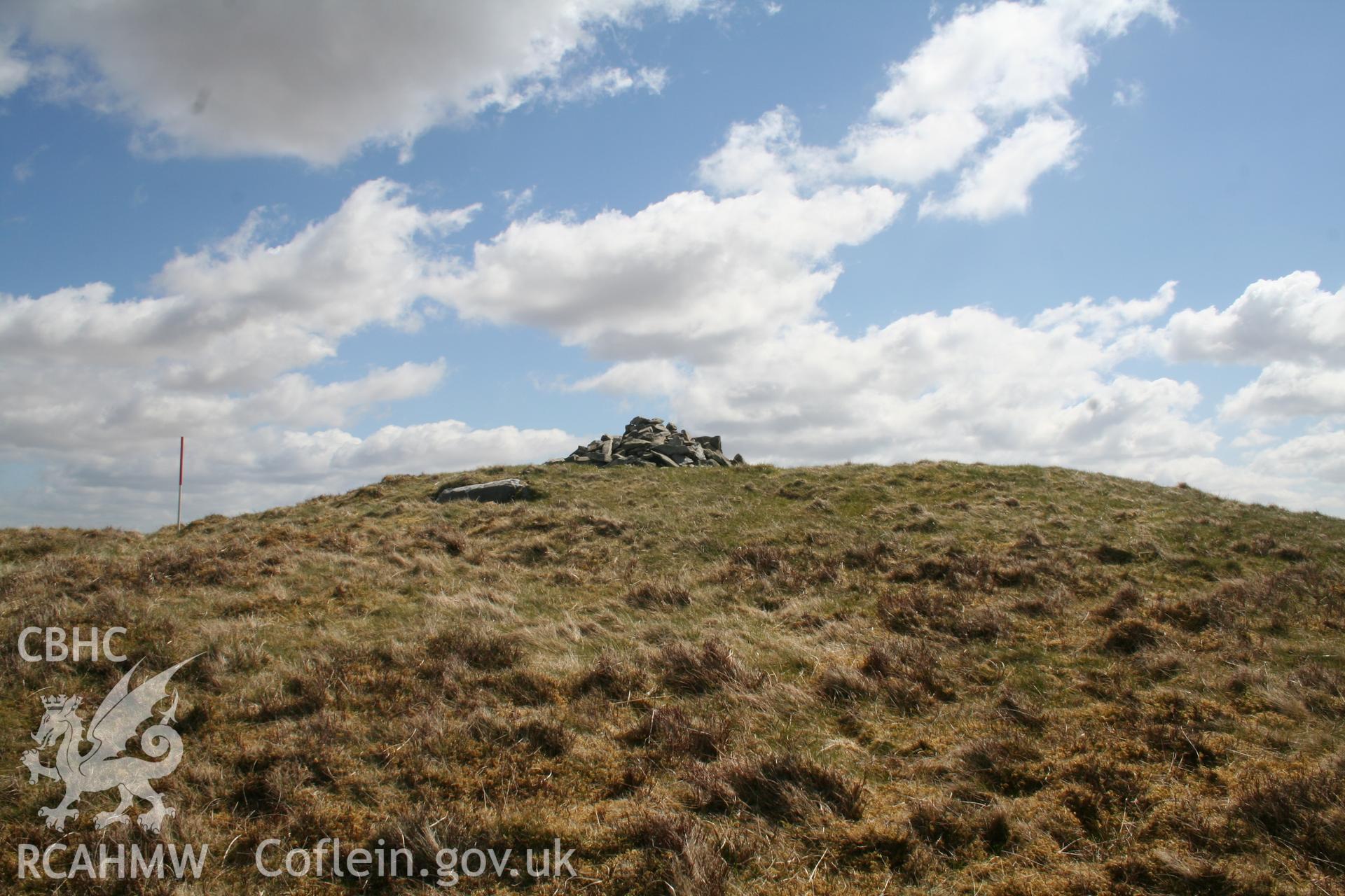 View from the west; 1m scale.