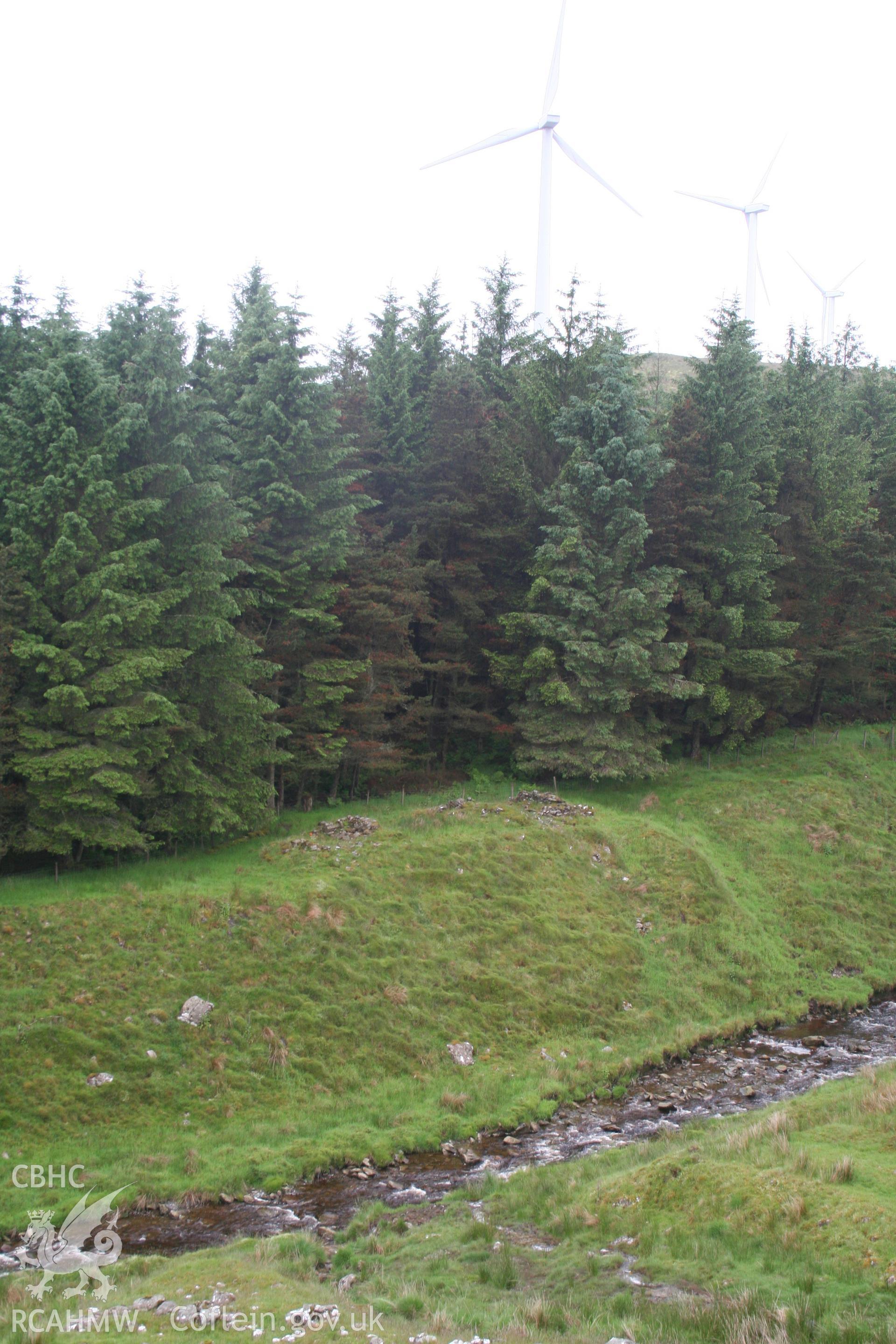 Landscape seting of building seen from the south-east.