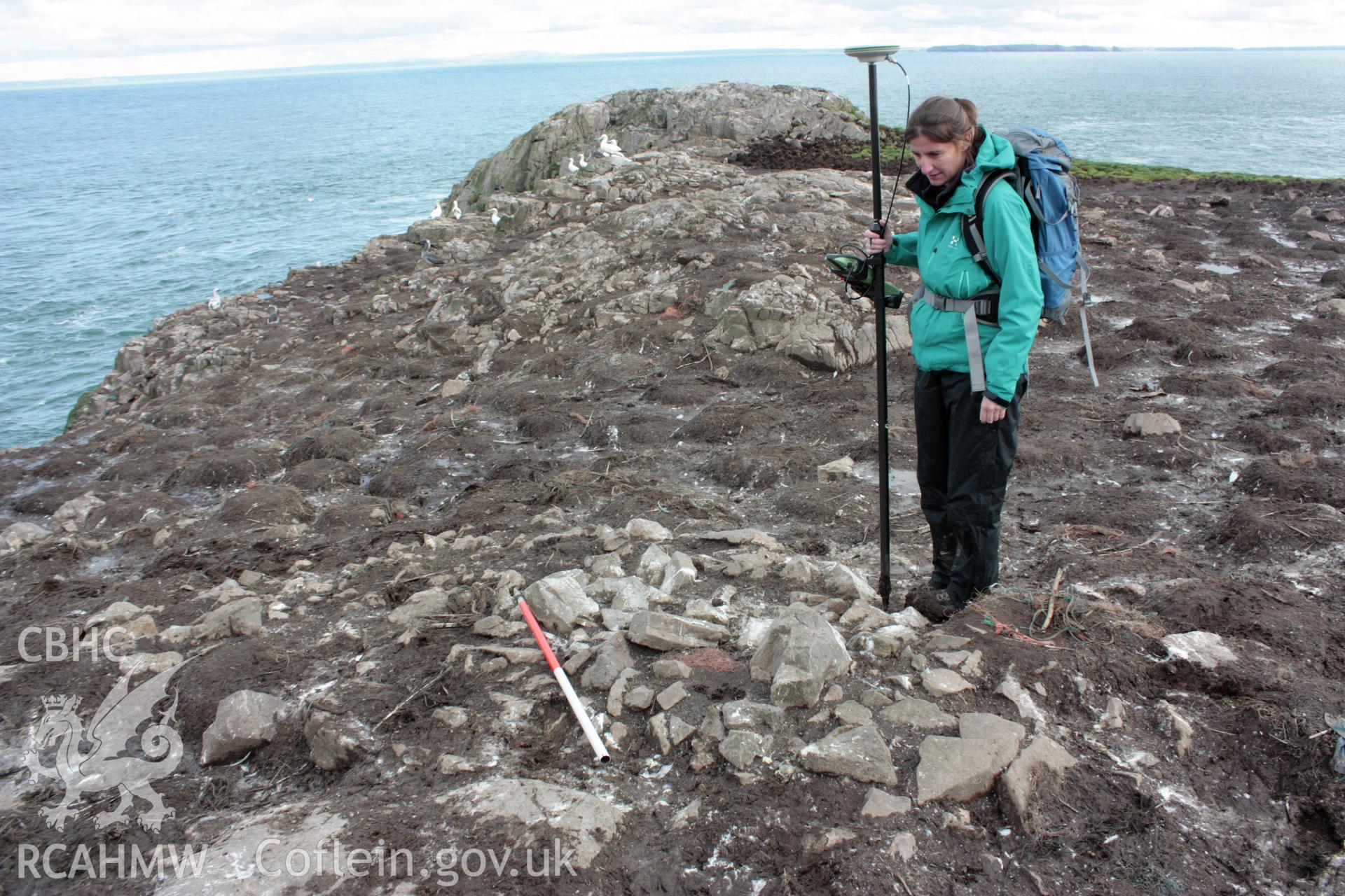 Cairn, looking north-east.