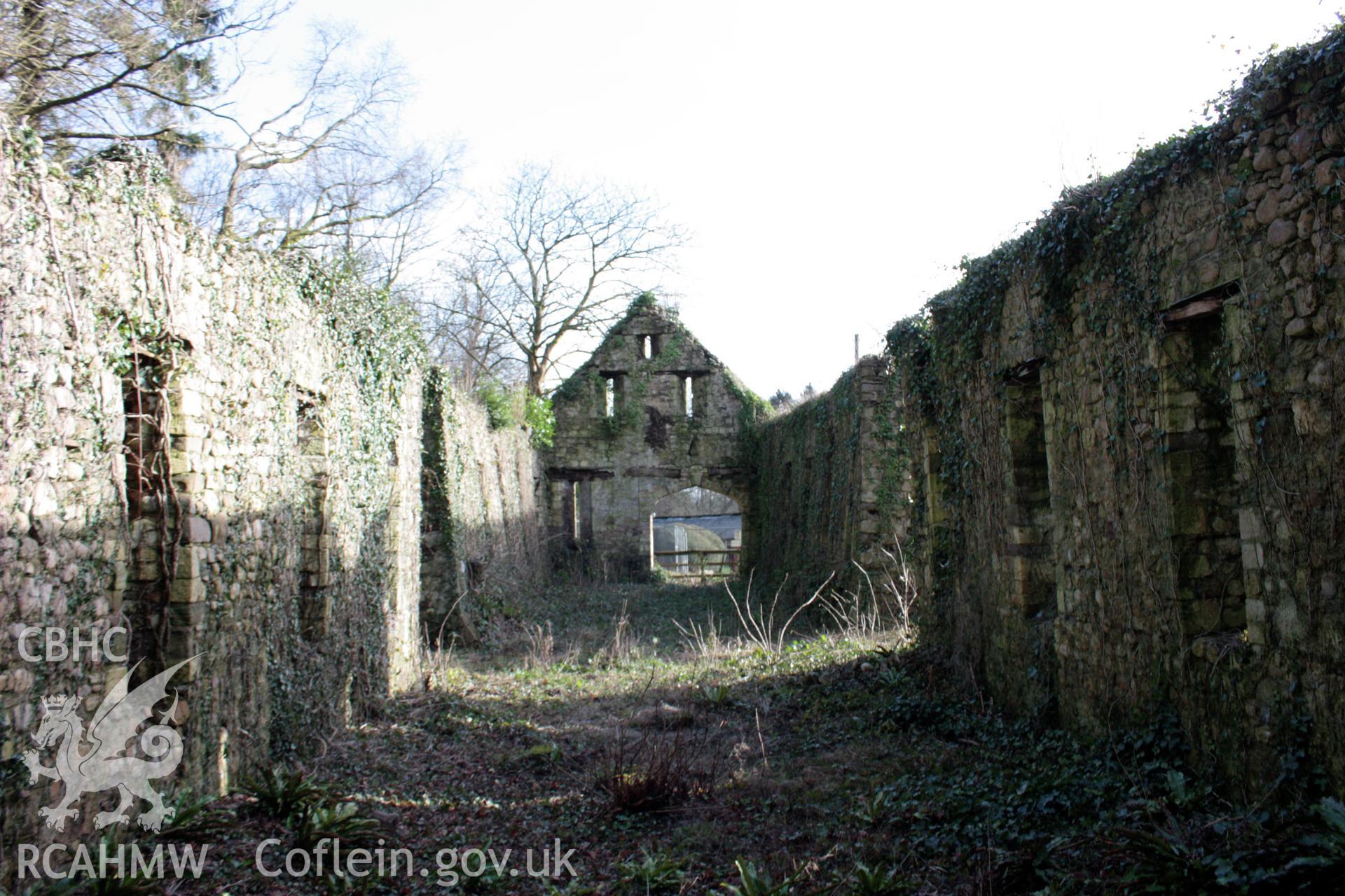 Internal; view towards east elevation