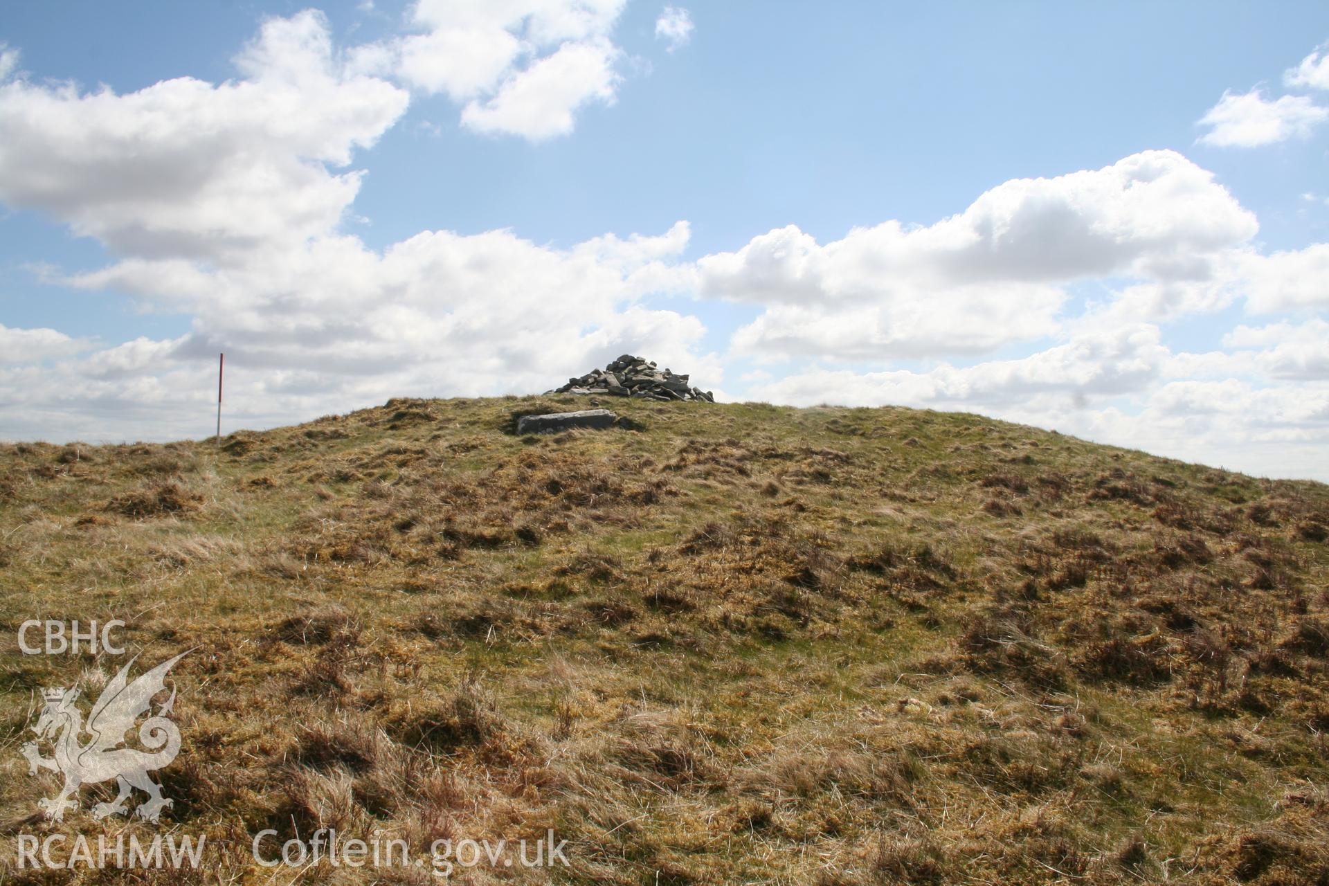 View from the north-west; 1m scale.