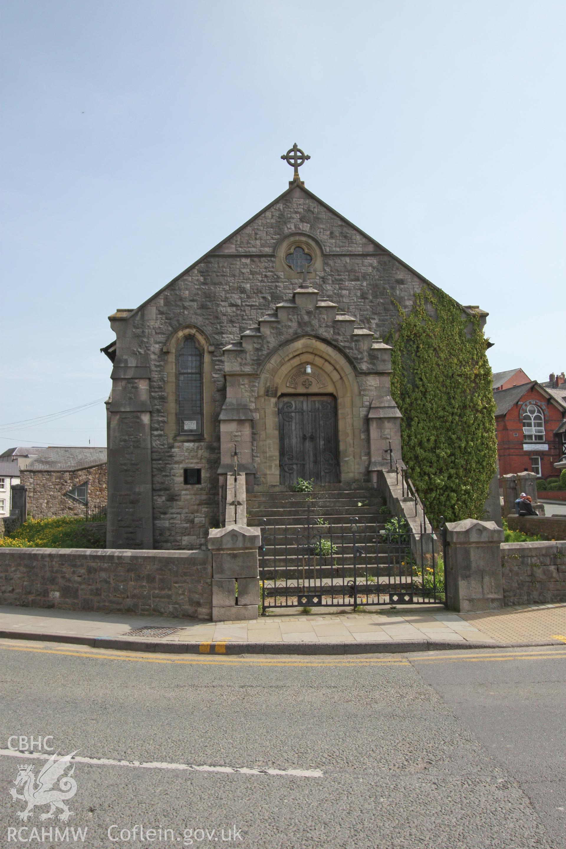 Church Hall, Lentern Pool from the west