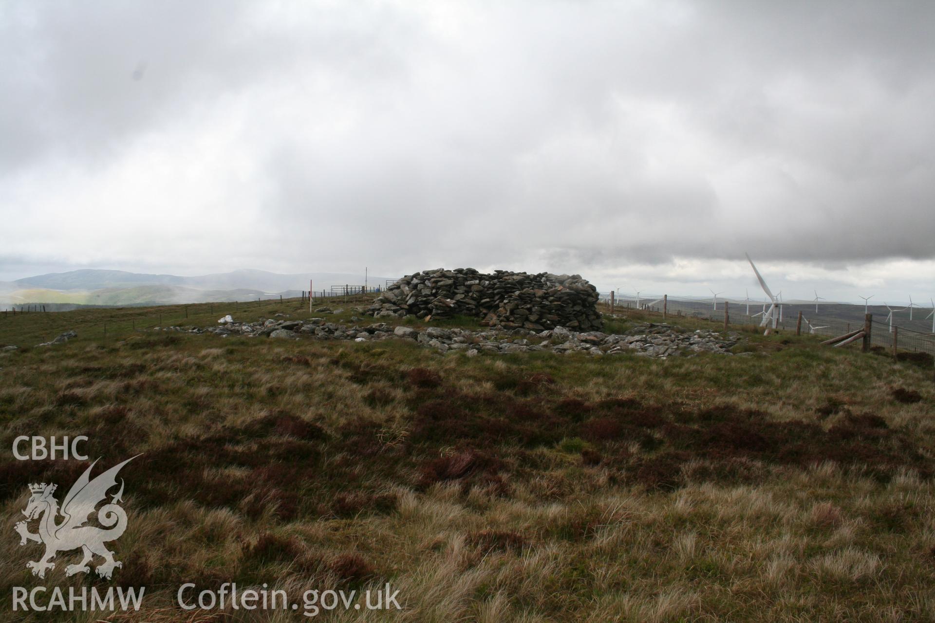 View from the south; 1m scale.