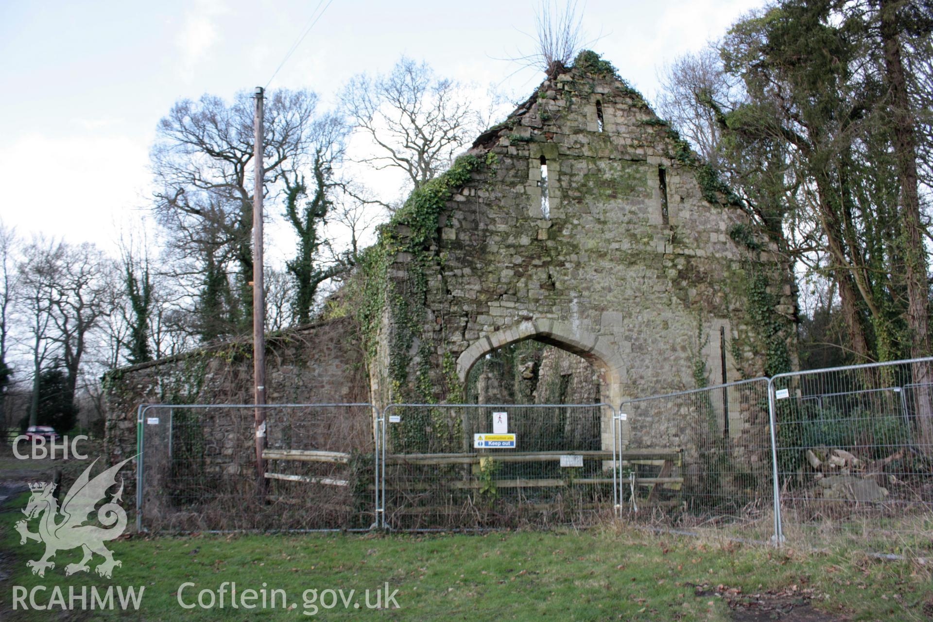 External; east gable elevation