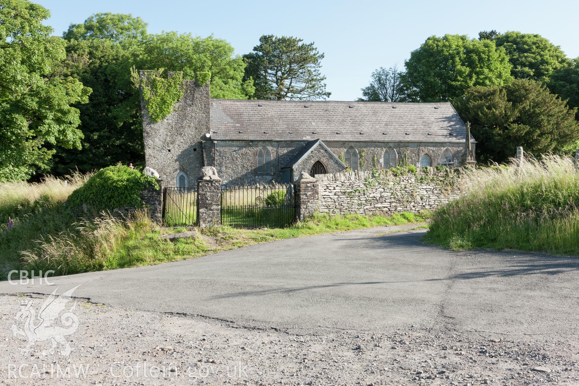 General view from the south