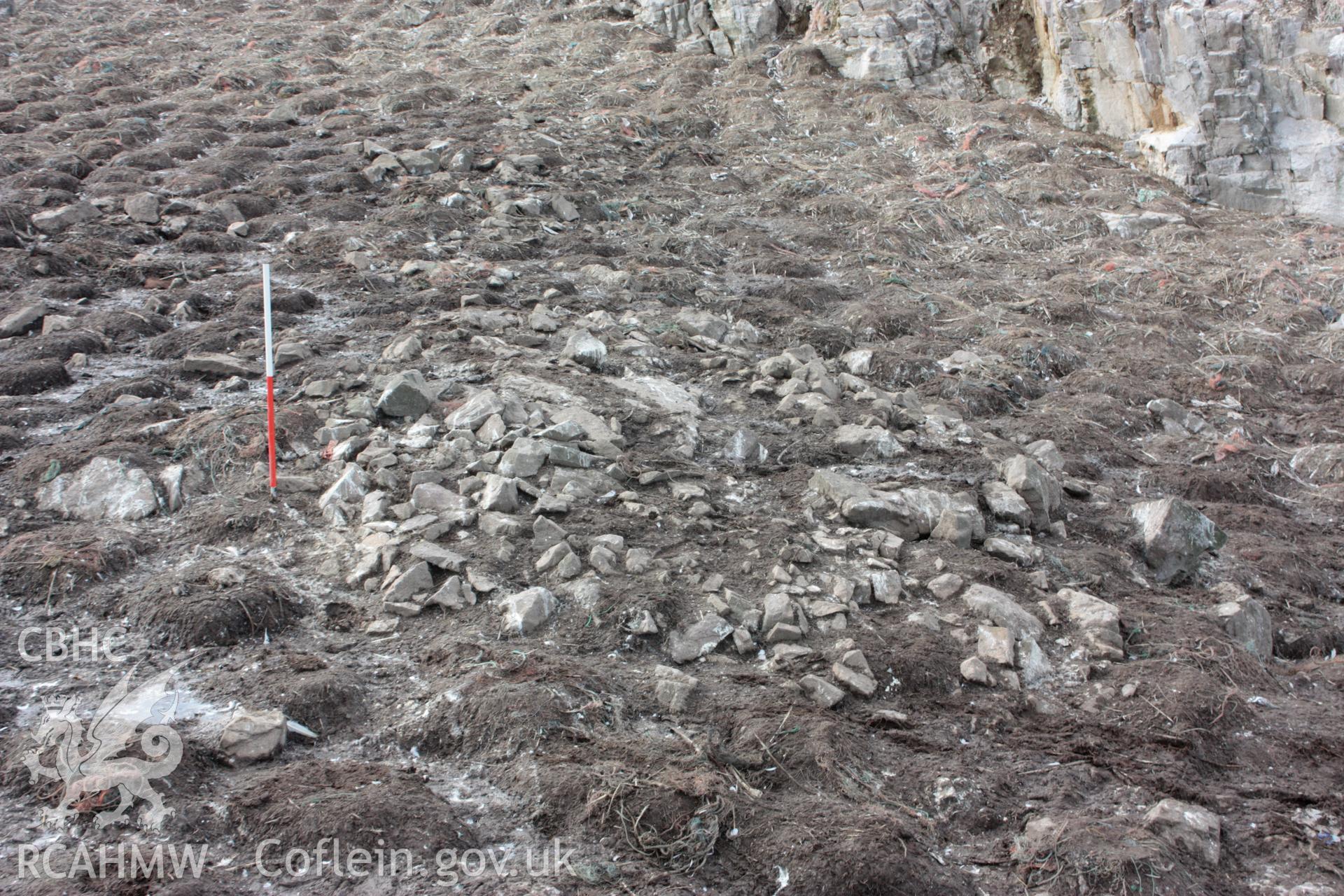 Cairn, looking south-west.