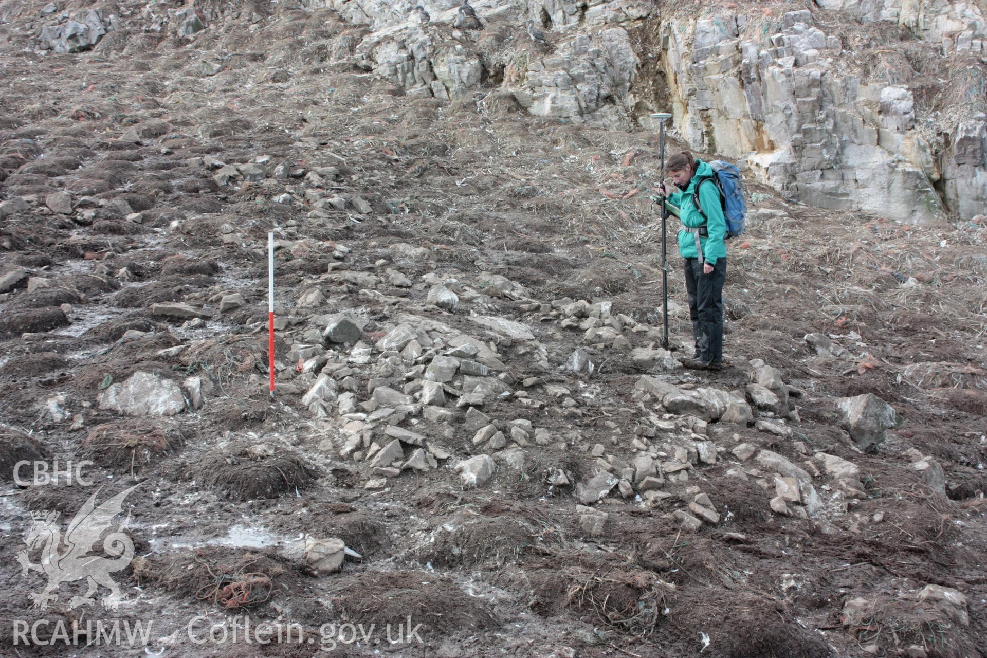 Cairn, looking west.