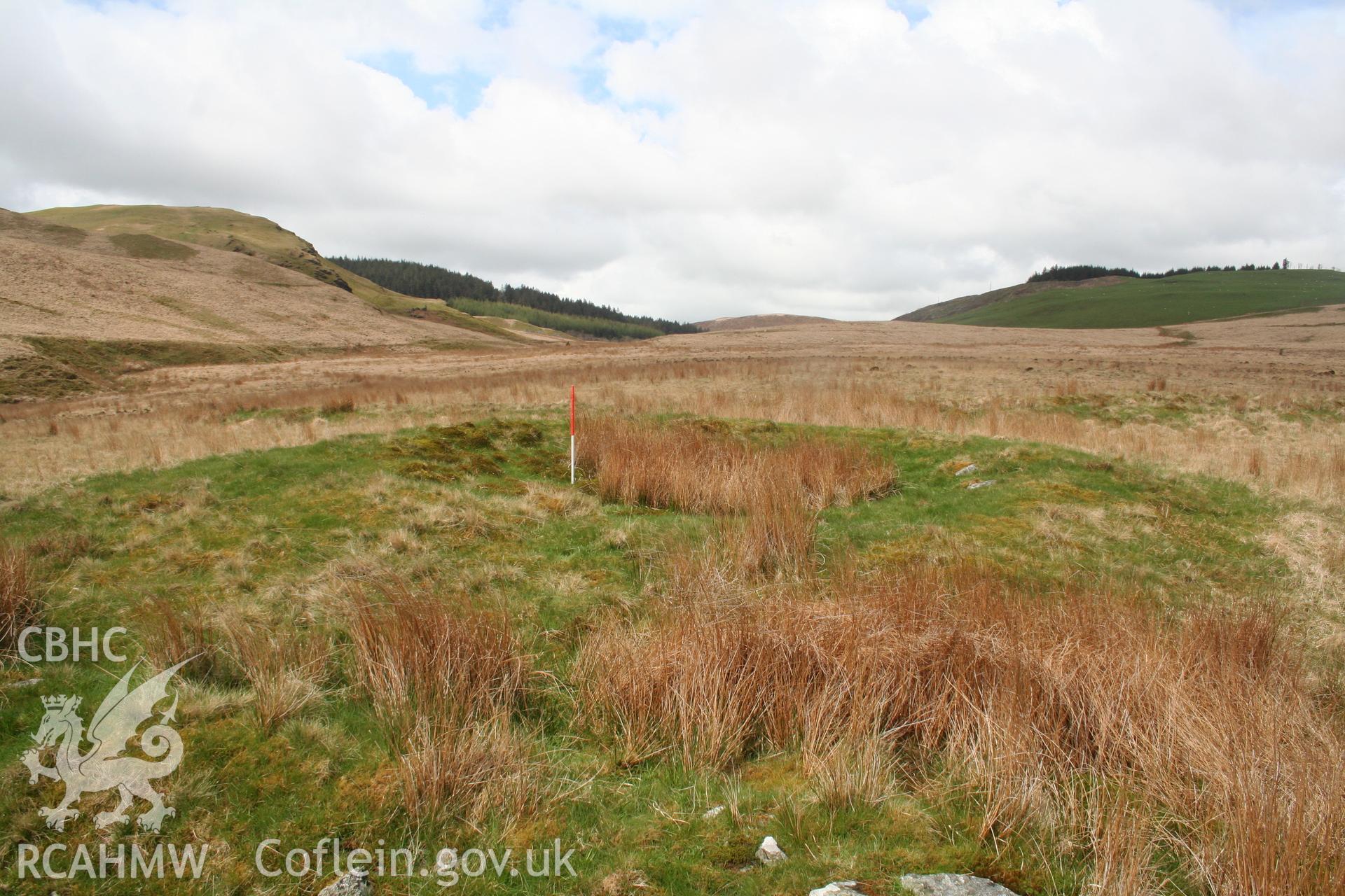 View from north-east; 1m scale.