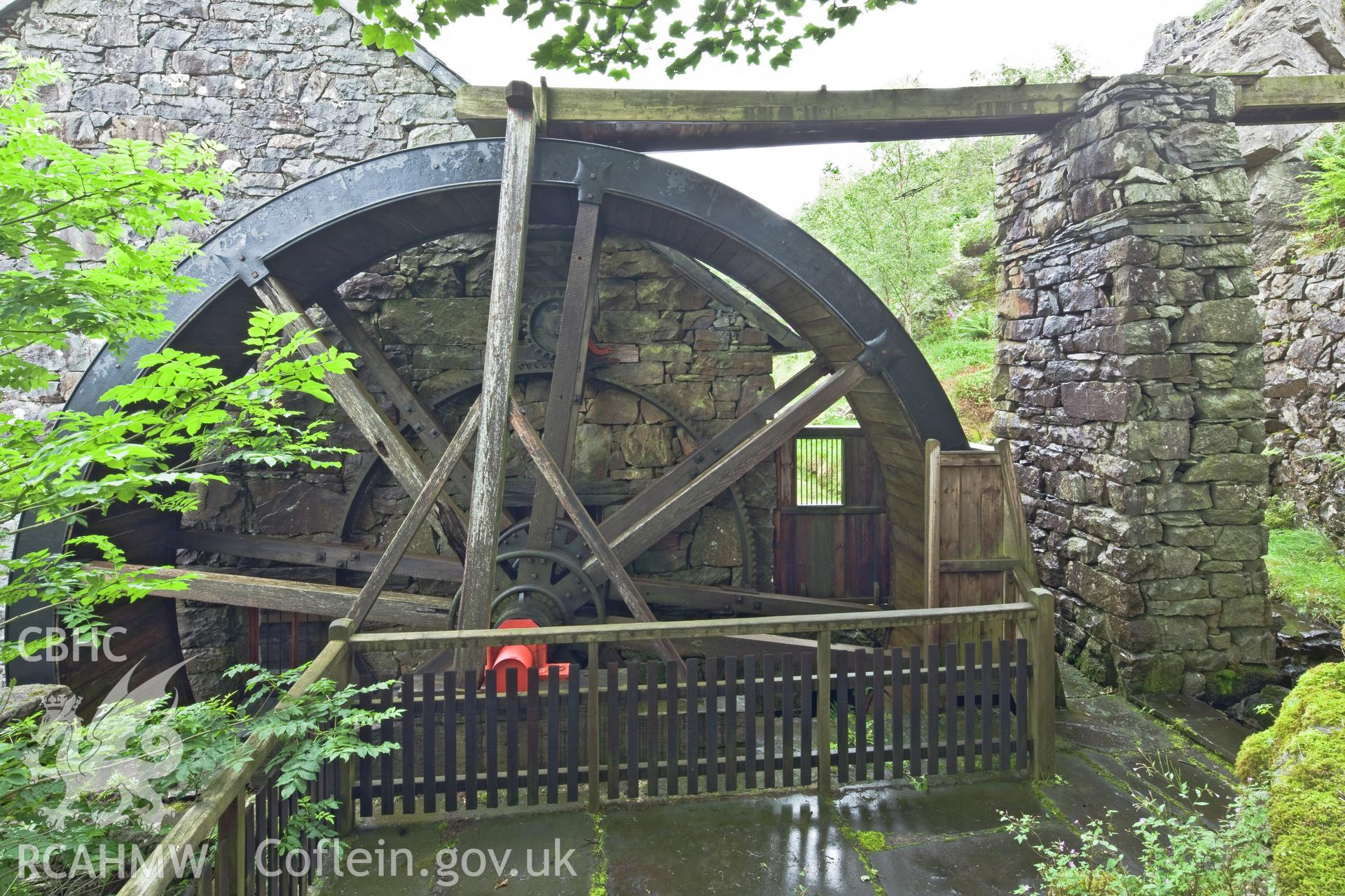 Mill wheel.