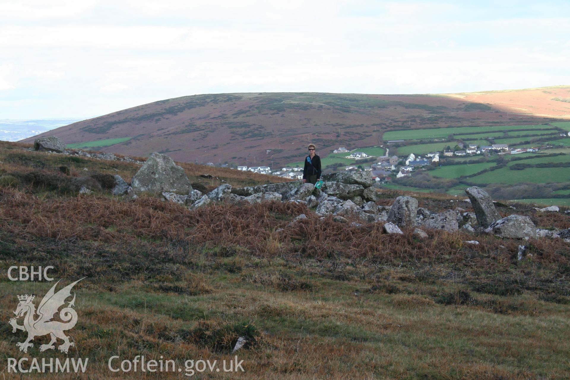 Cairn viewed from the west.