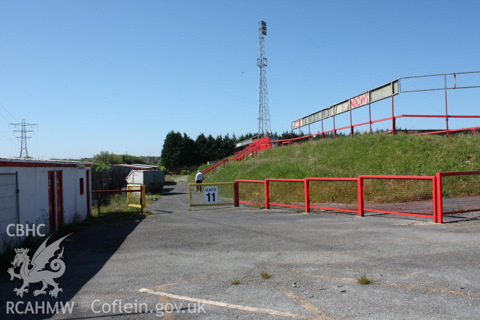 Turnstiles 3 & 4, gate 11 and rear of East Terrace