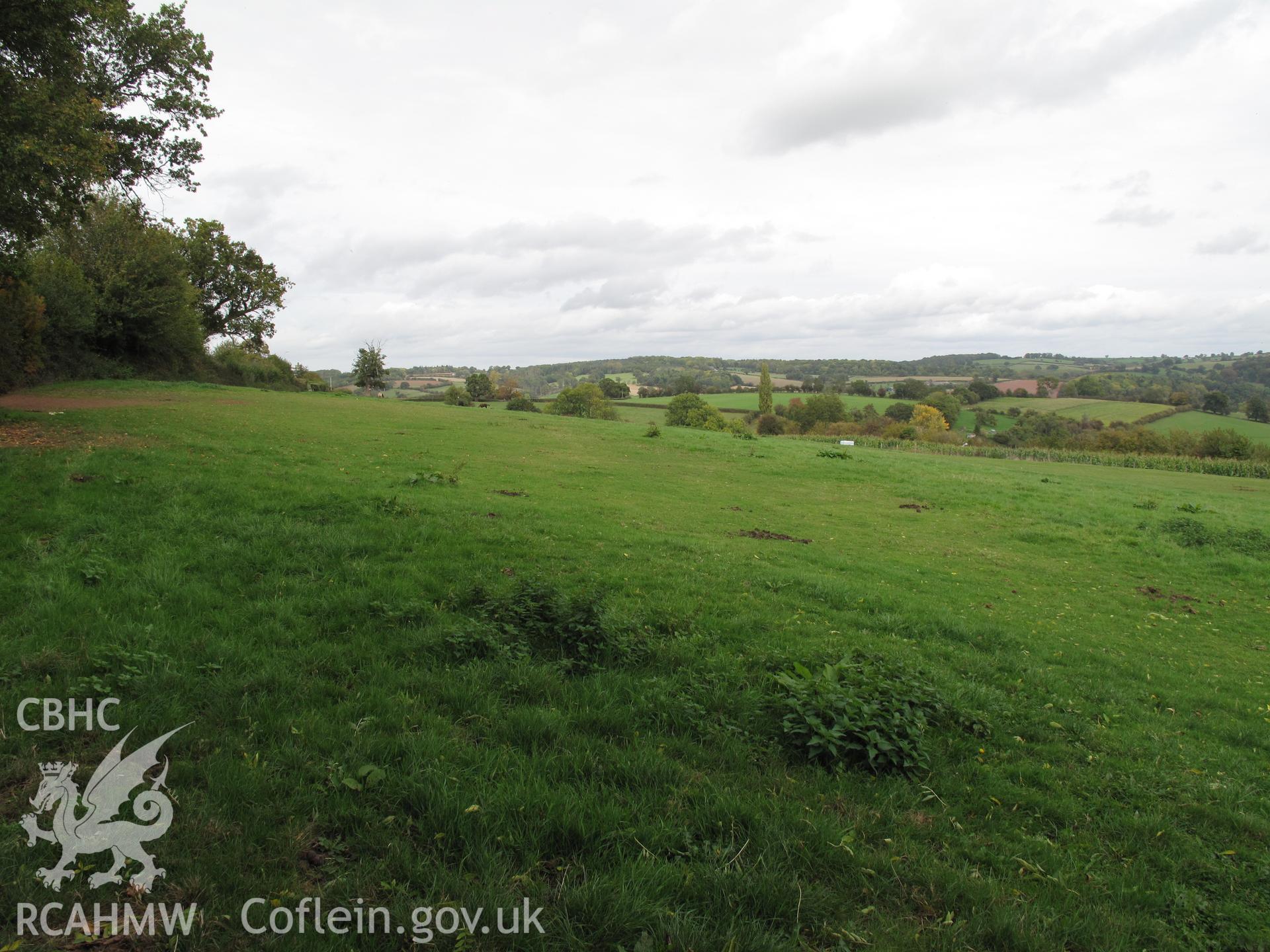 Possible site of the Battle of Grosmont from the south, taken by Brian Malaws on 26 September 2011.