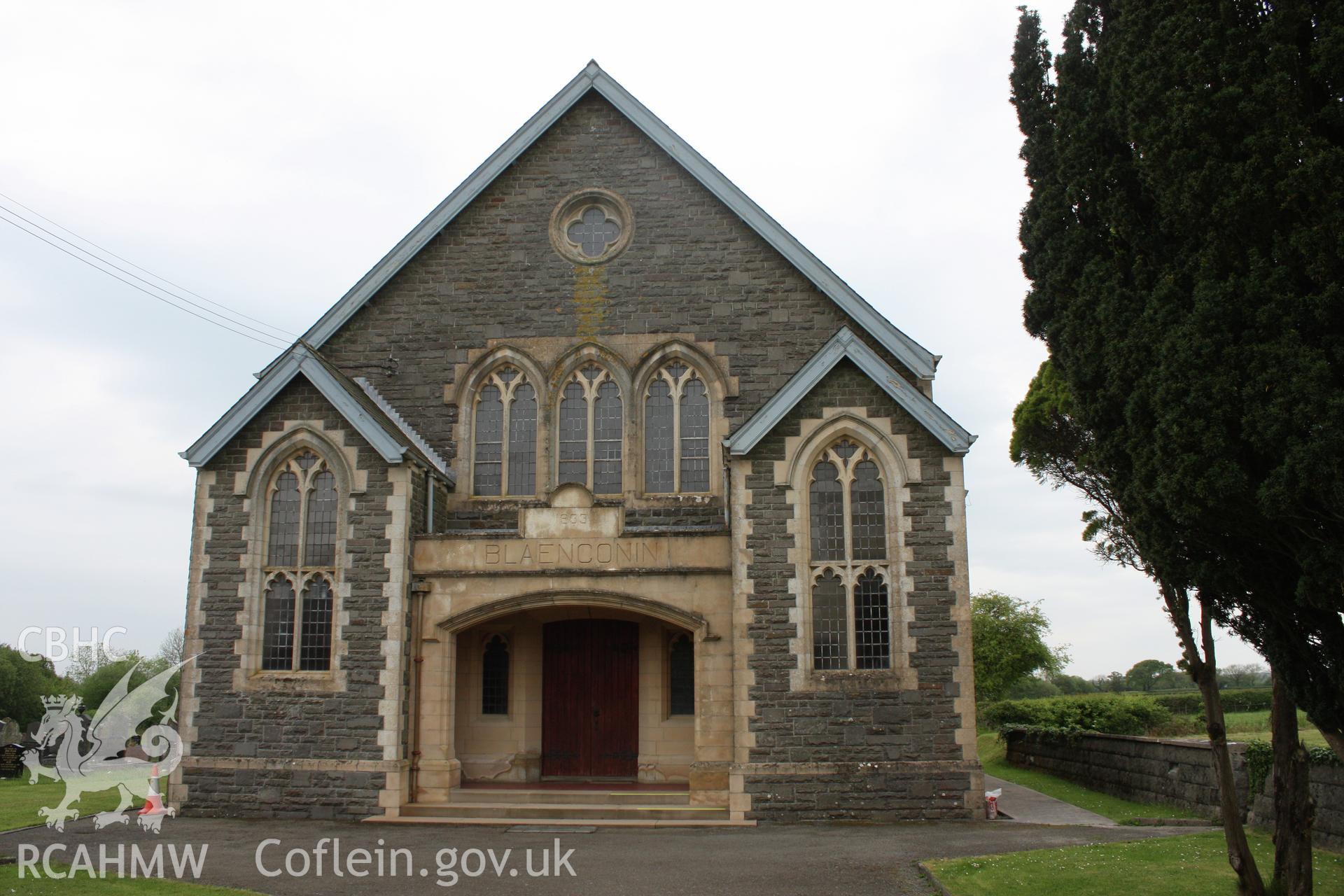 Blaenconin Chapel, viewed from the east.