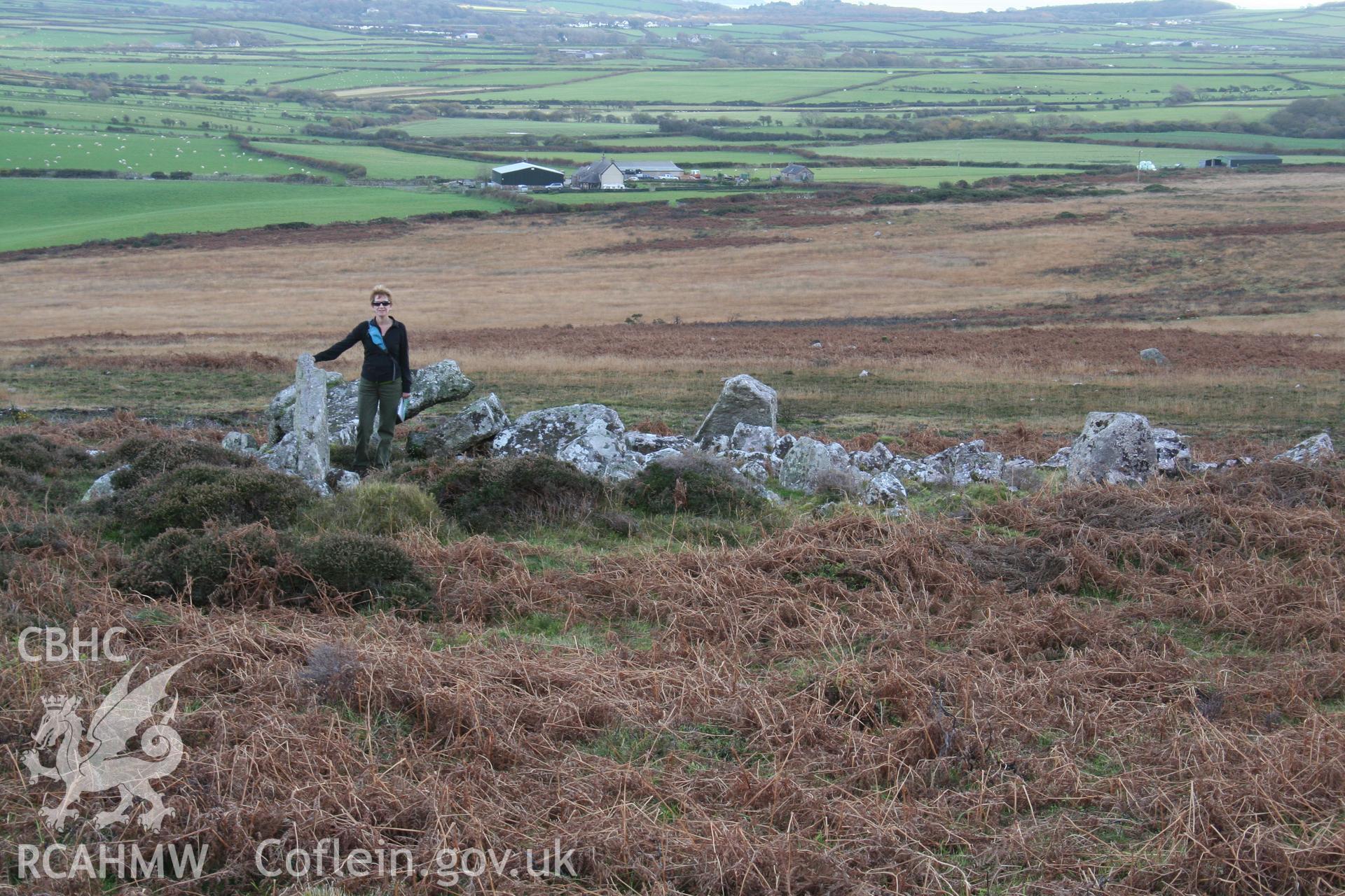 Cairn viewed from the north-west.