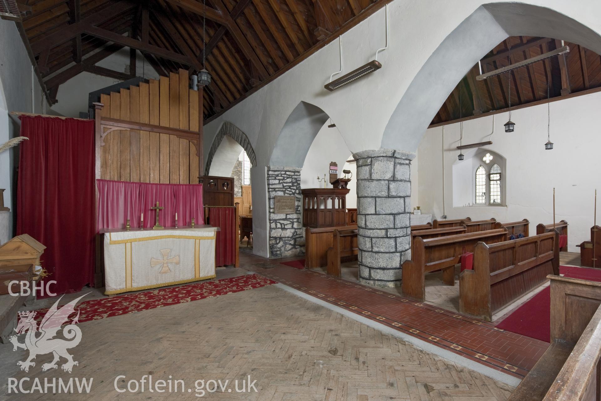 Interior, view from north aisle.