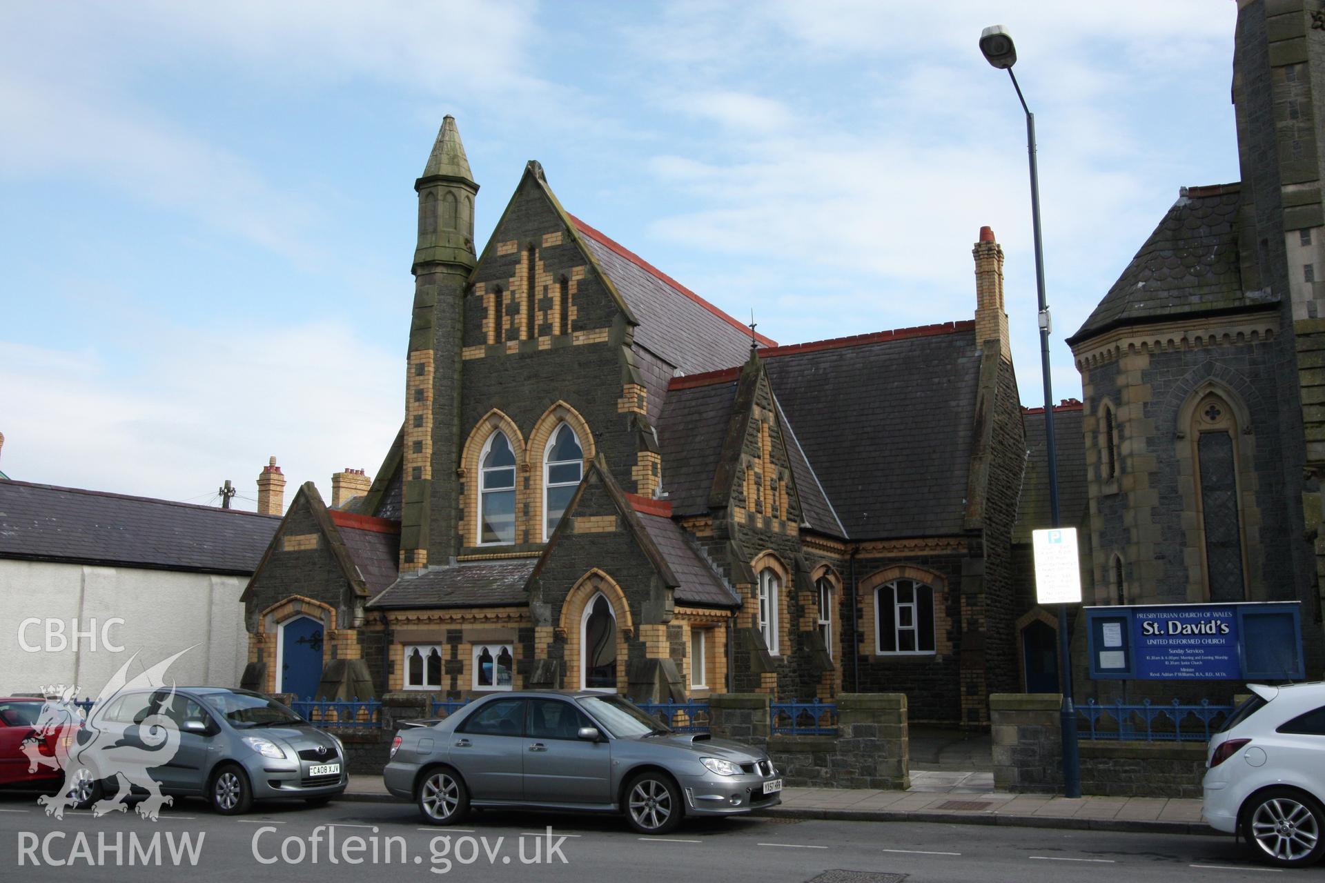 St Davids URC sunday school, Aberystwyth