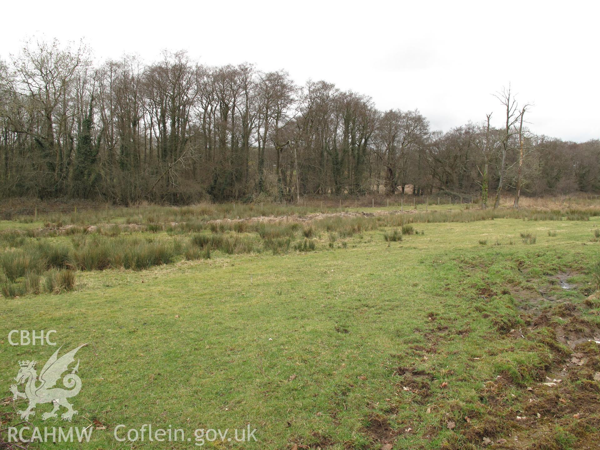 View of St Fagans battle site from St Brides Road looking northwest taken by Brian Malaws on 27 February 2009.