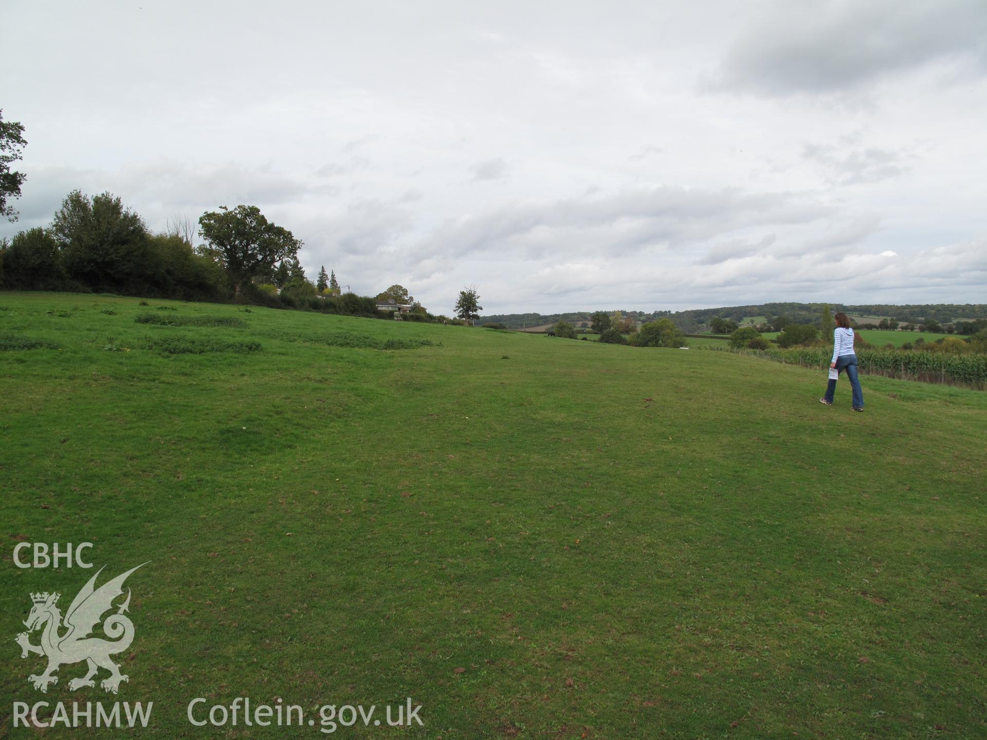 Possible site of the Battle of Grosmont from the south, taken by Brian Malaws on 26 September 2011.