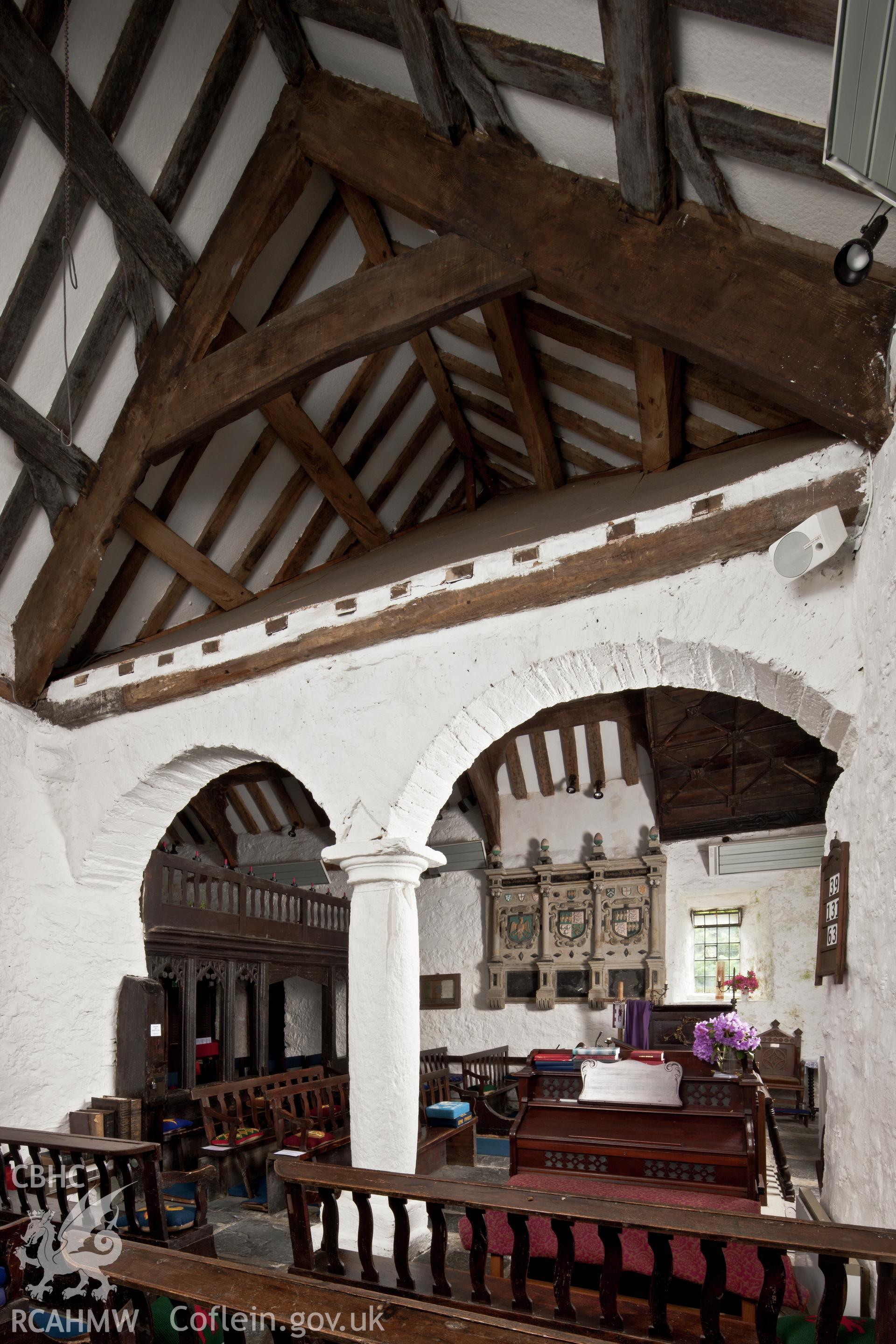 Interior viewed from the south transept.