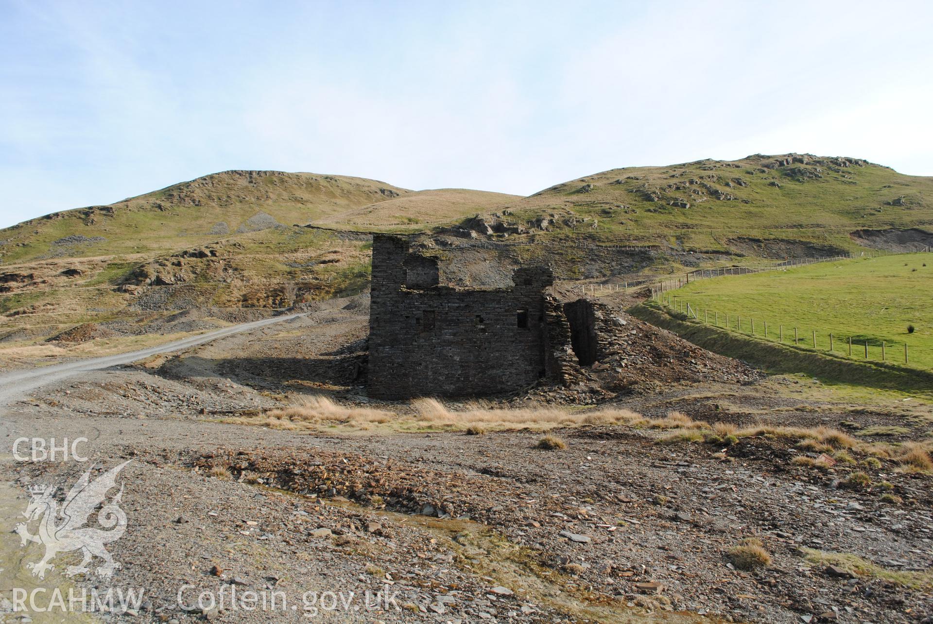 Front view of crusher house