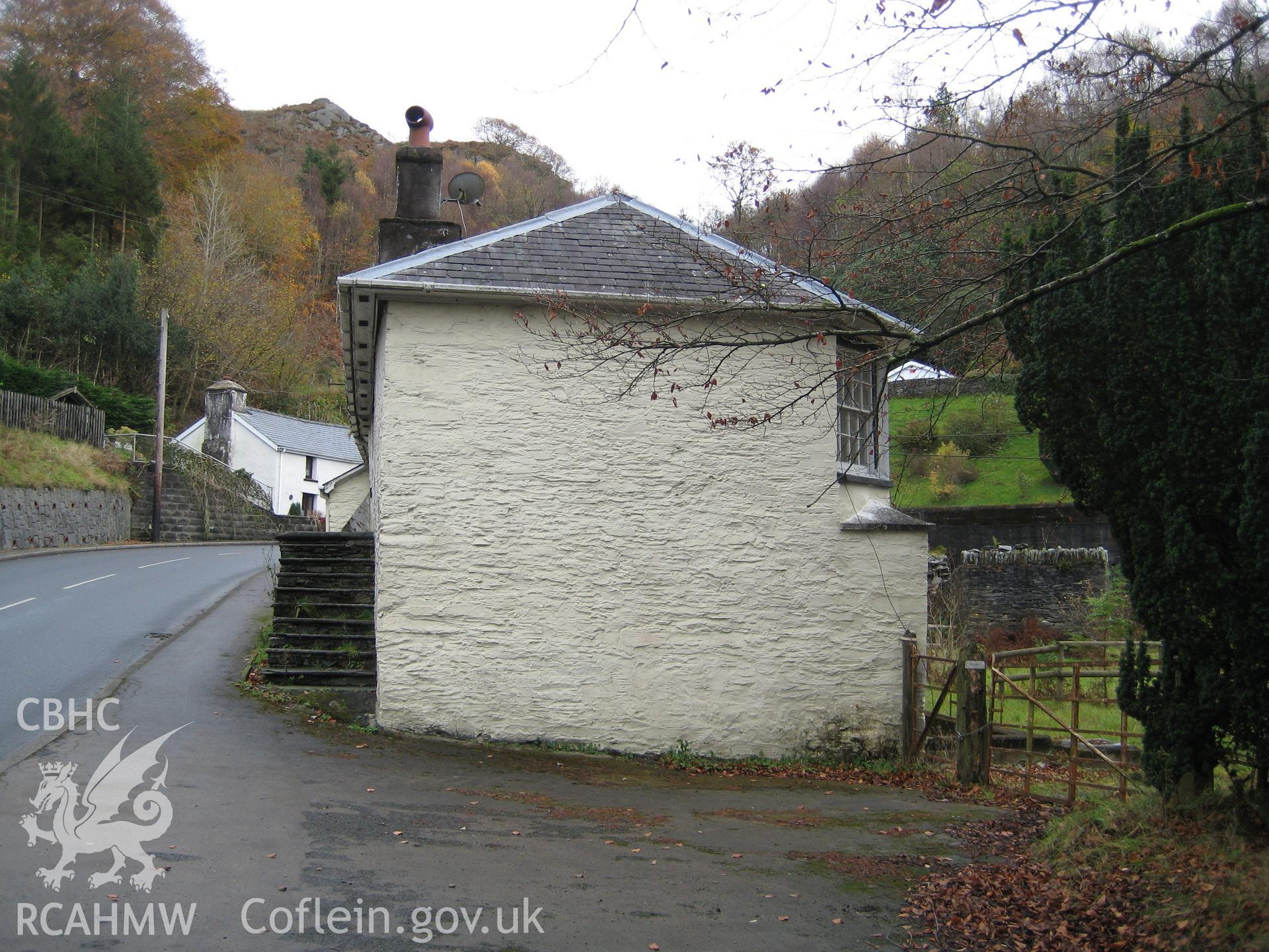 View of side of counting house