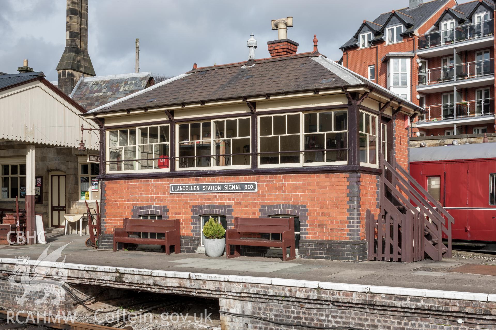 Signal box from the southeast