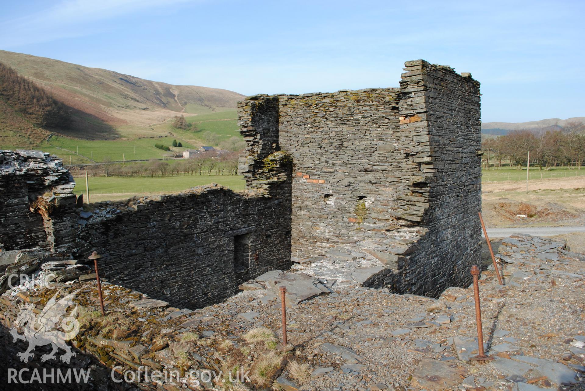 View of interior of crusher house