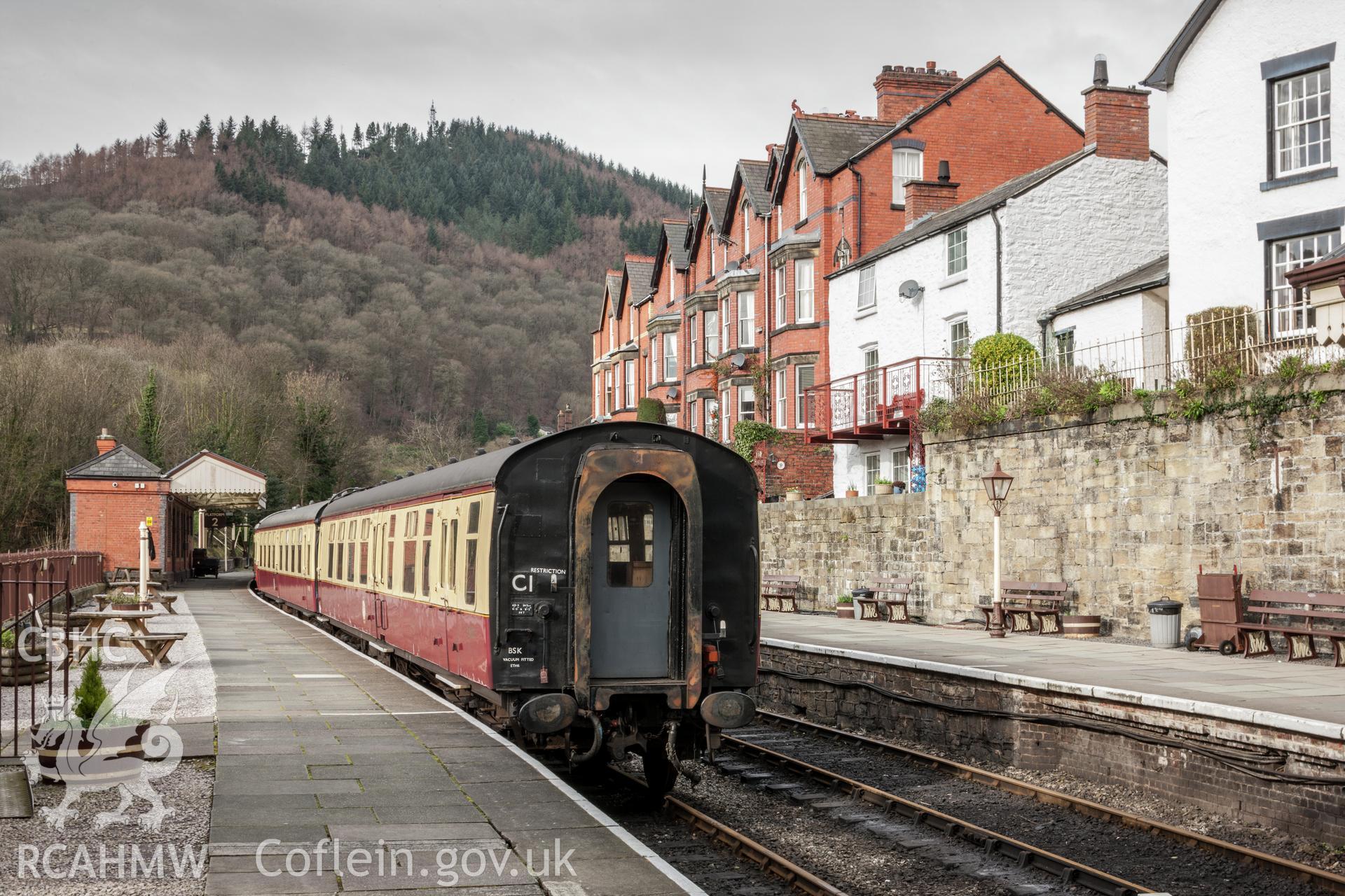 View from the platform looking west