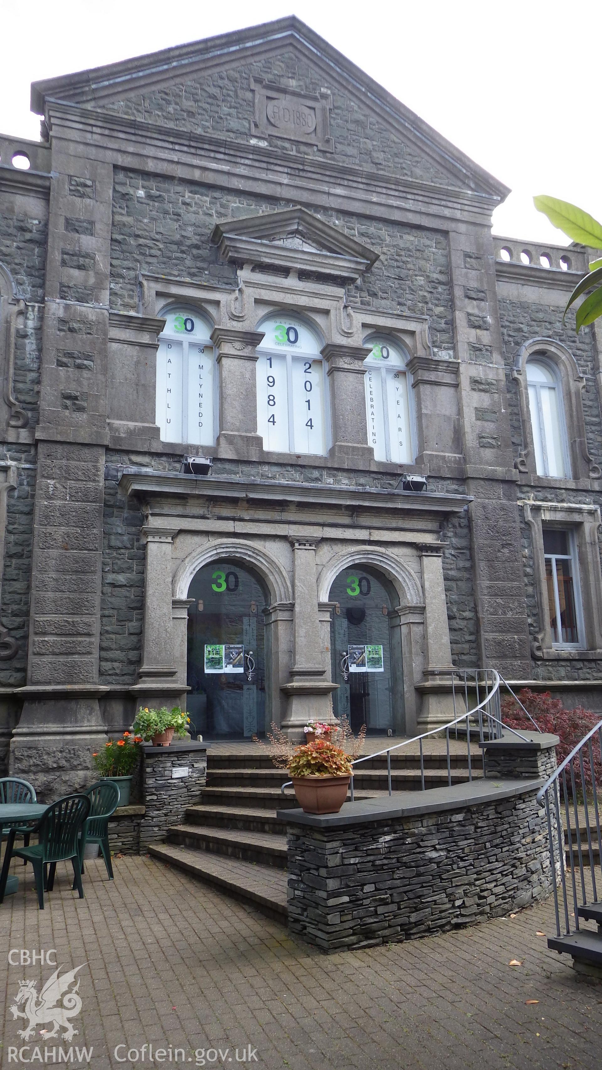 Exterior view of the Museum of Modern Art (MOMA), Machynlleth, formerly Tabernacle Chapel