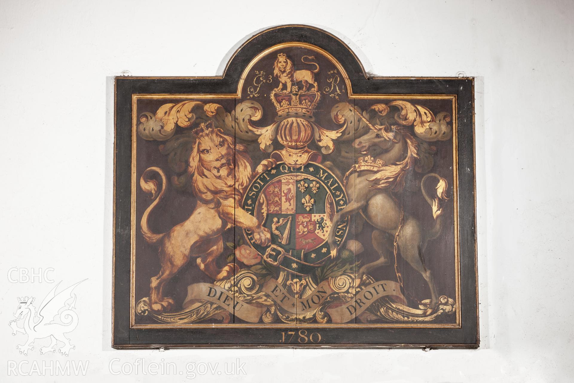 1780 Royal coat of arms