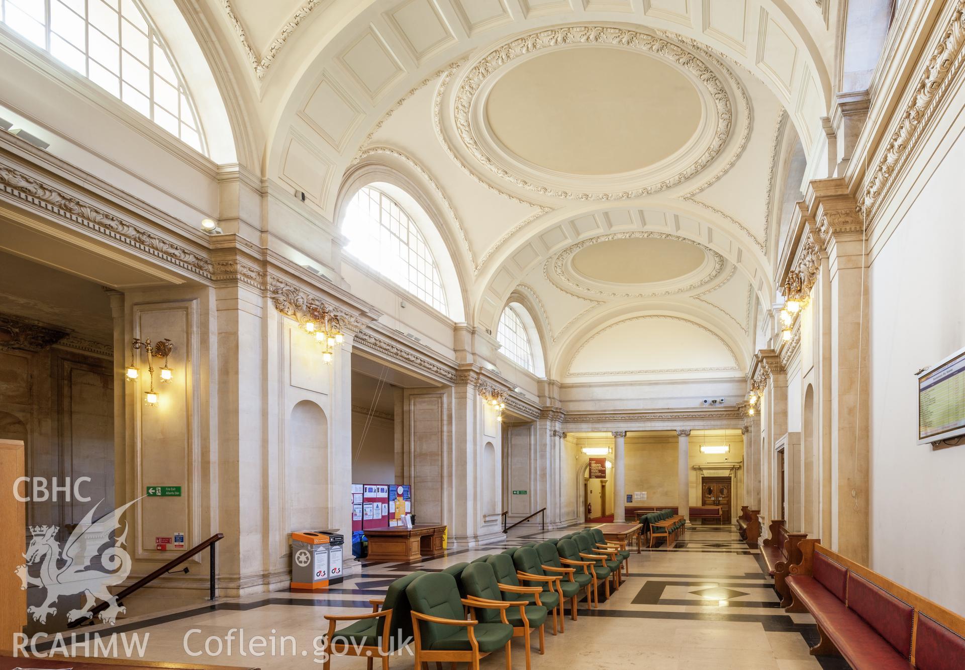 Interior, Courts Hall